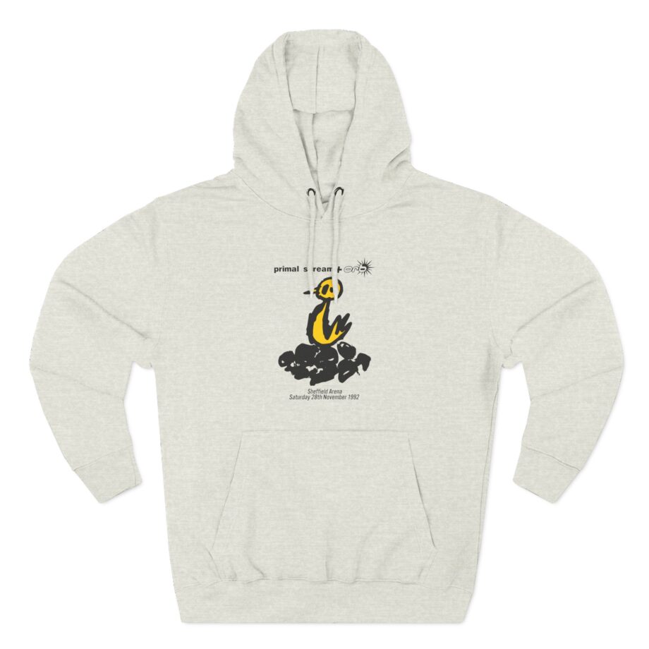 Primal Scream Three-Panel Fleece Hoodie