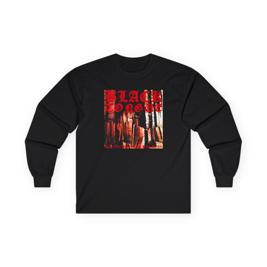 Black Tongue Bathory Rip Unisex Ultra Cotton Long Sleeve Tee