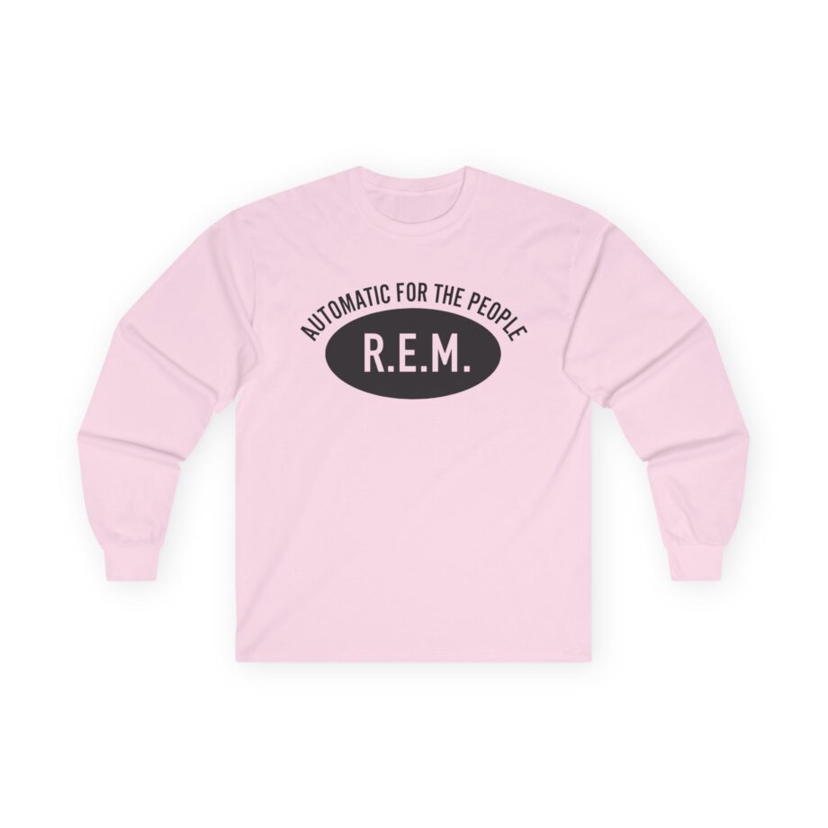 Rem Automatic for the People Unisex Ultra Cotton Long Sleeve Tee