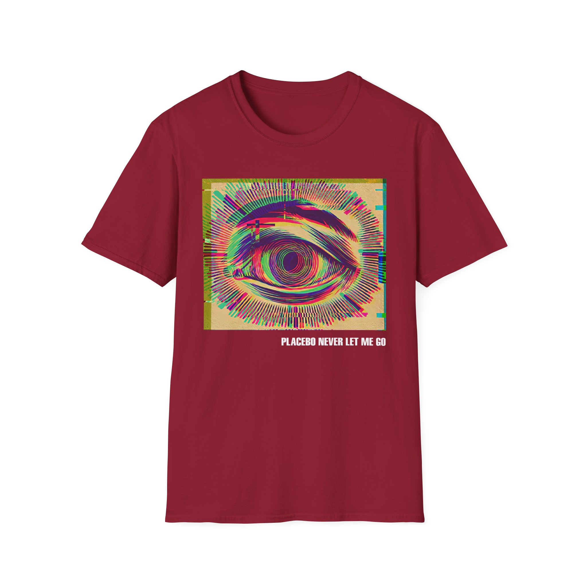 Placebo Glitch Eye Unisex Softstyle T-Shirt