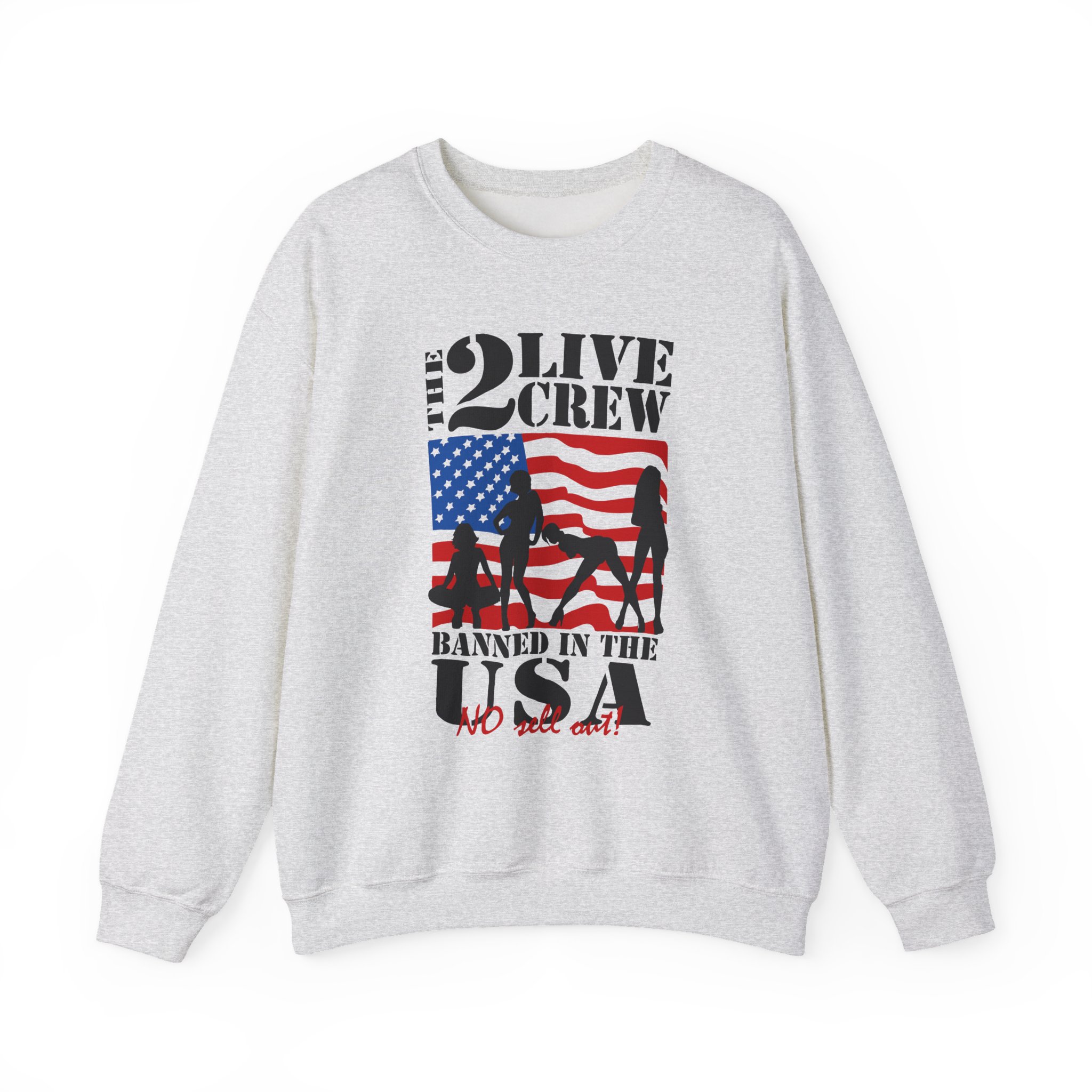 2 Live Crew The Banned in the Usa Unisex Heavy Blendâ„¢ Crewneck Sweatshirt