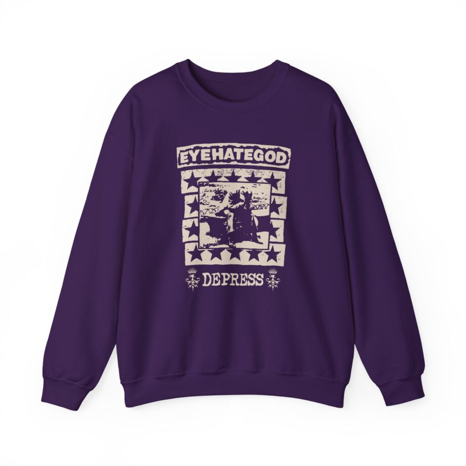Eyehategod Depress Unisex Heavy Blend™ Crewneck Sweatshirt