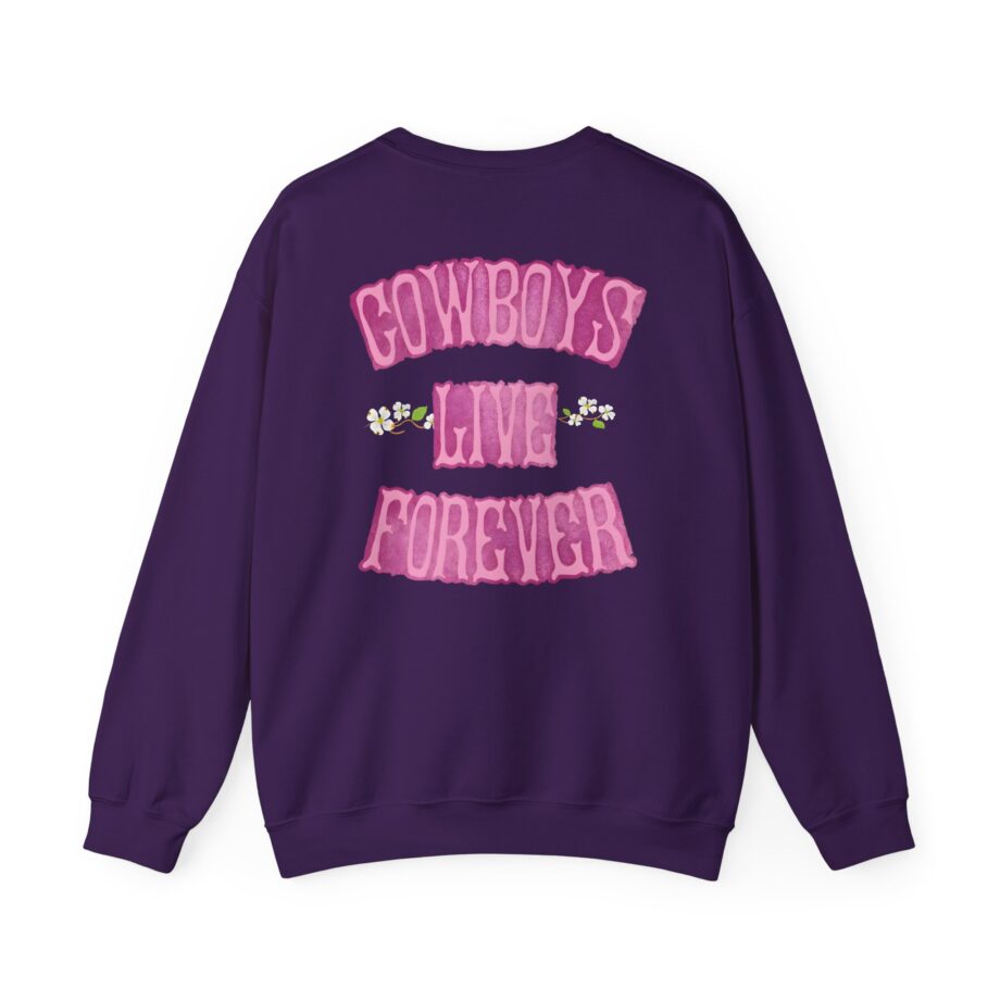 Shaboozey Cowboys Live Forever Unisex Heavy Blend™ Crewneck Sweatshirt