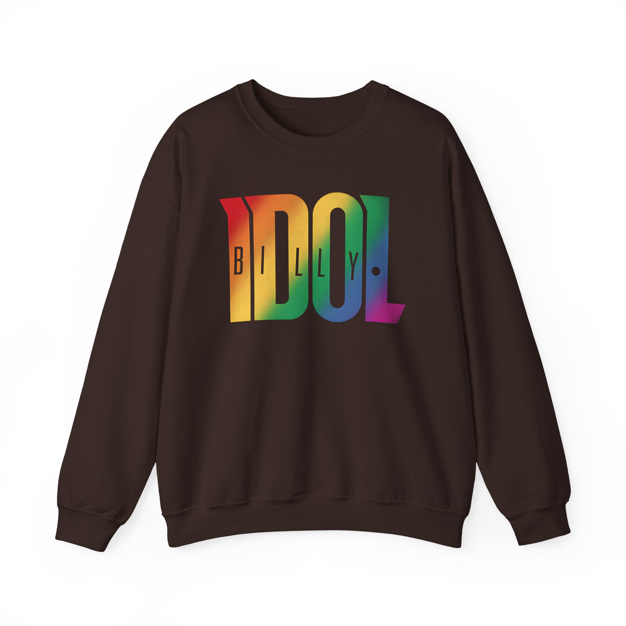 Billy Idol Black Rainbow Logo Unisex Heavy Blendâ„¢ Crewneck Sweatshirt