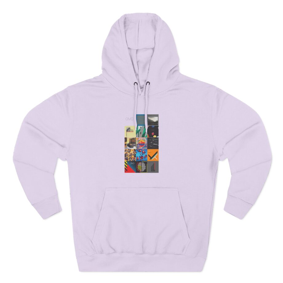 Omd Discography Three-Panel Fleece Hoodie