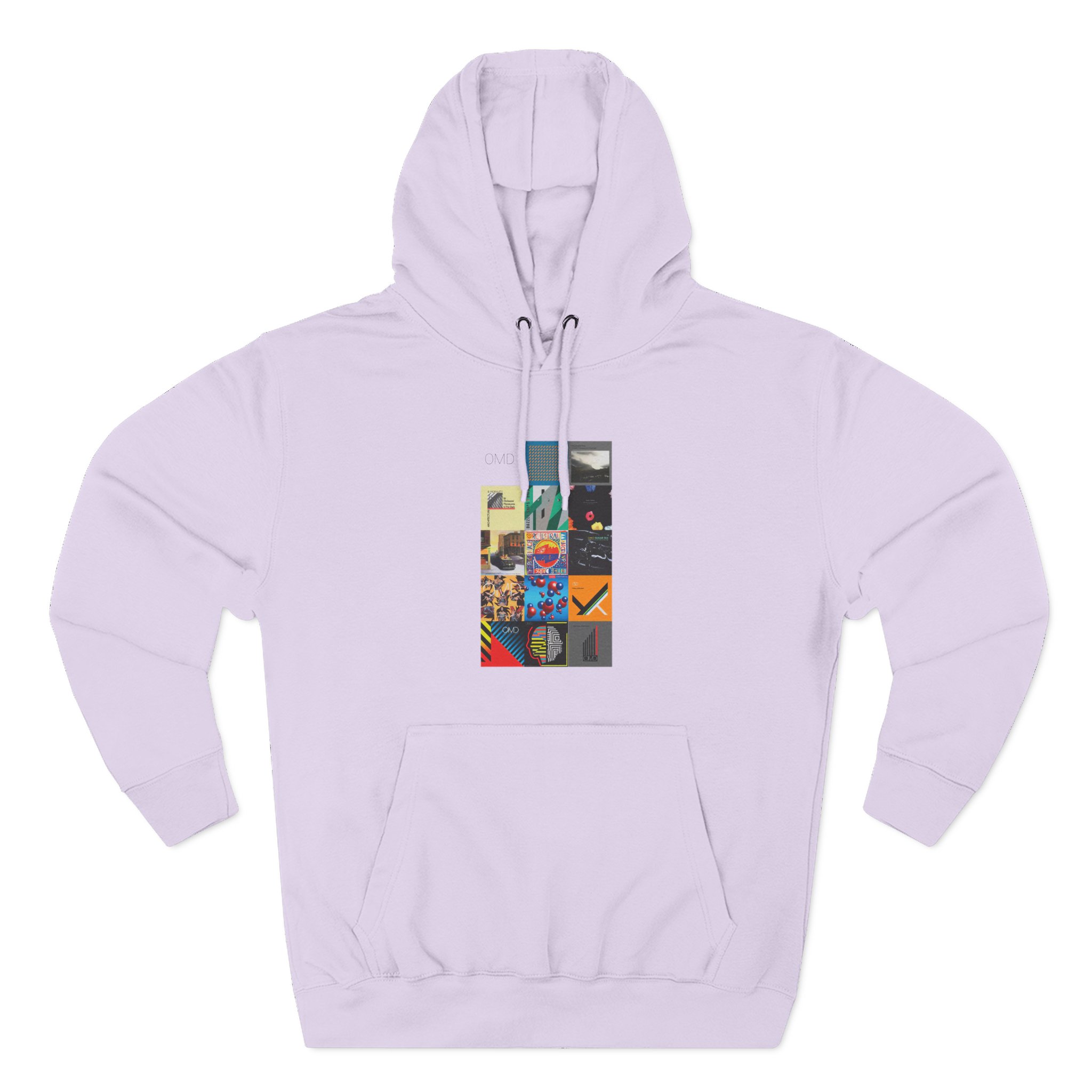 Omd Discography Three-Panel Fleece Hoodie