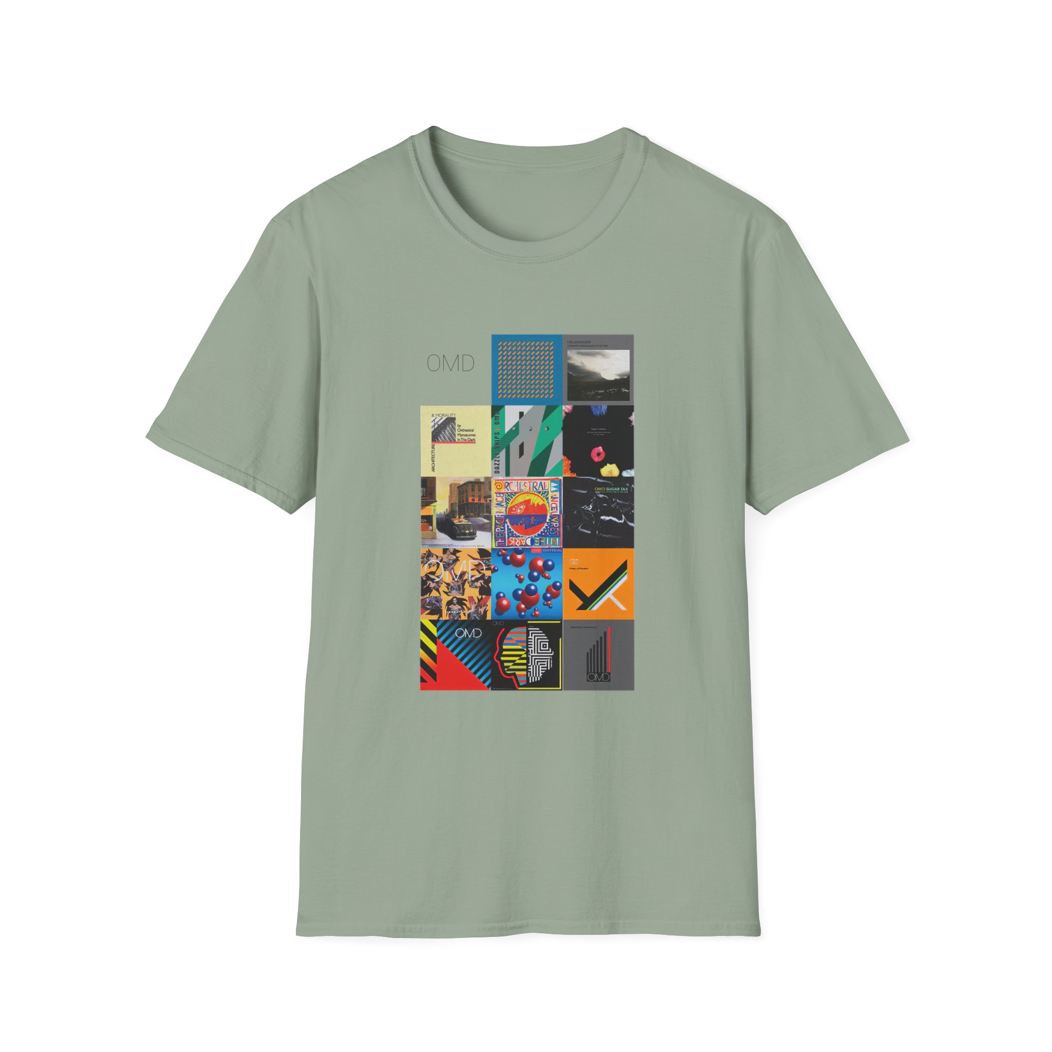 Omd Discography Unisex Softstyle T-Shirt