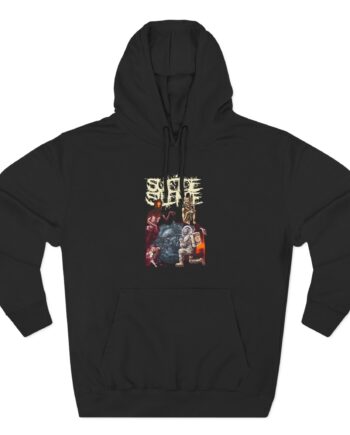 Suicide Silence Rymd Cover Tour 2023 Three-Panel Fleece Hoodie