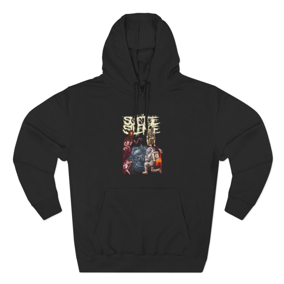 Suicide Silence Rymd Cover Tour 2023 Three-Panel Fleece Hoodie