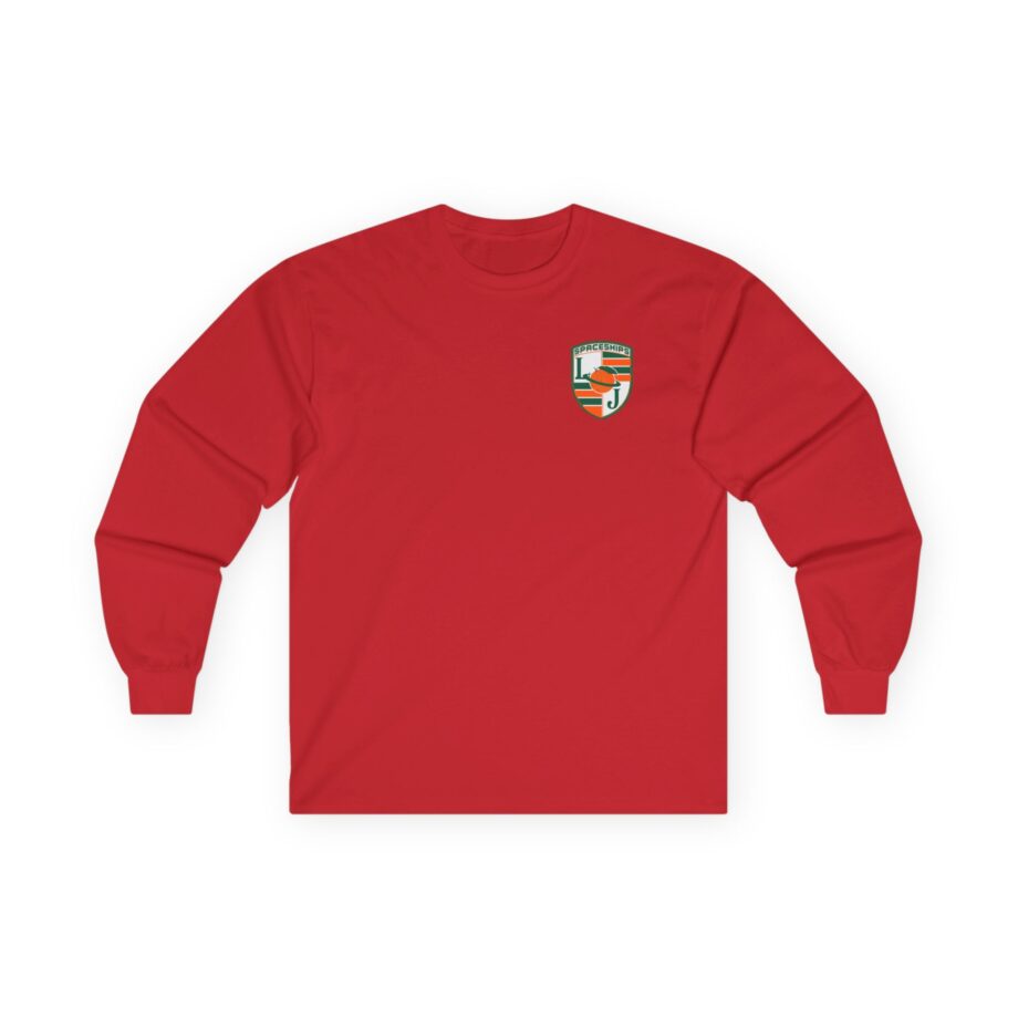 Larry June Badge Unisex Ultra Cotton Long Sleeve Tee