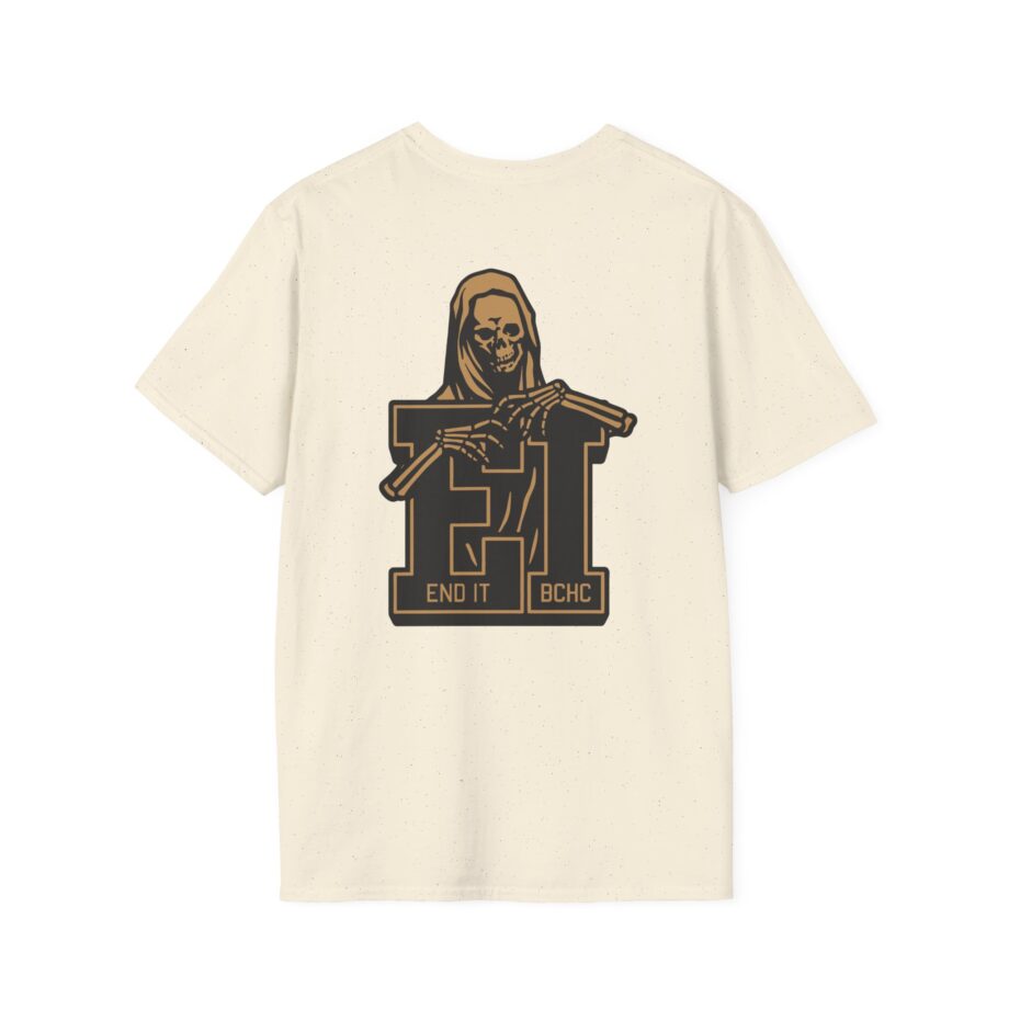 End It Bchc Reaper Emblem Unisex Softstyle T-Shirt