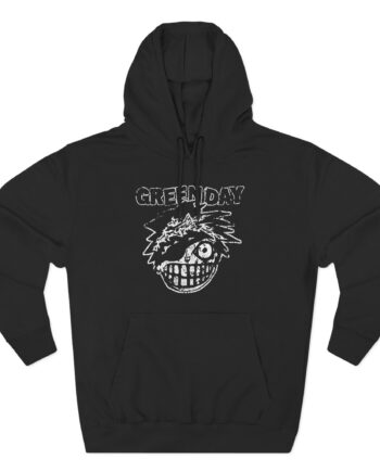 Green Day Bastard De Luxe Three-Panel Fleece Hoodie