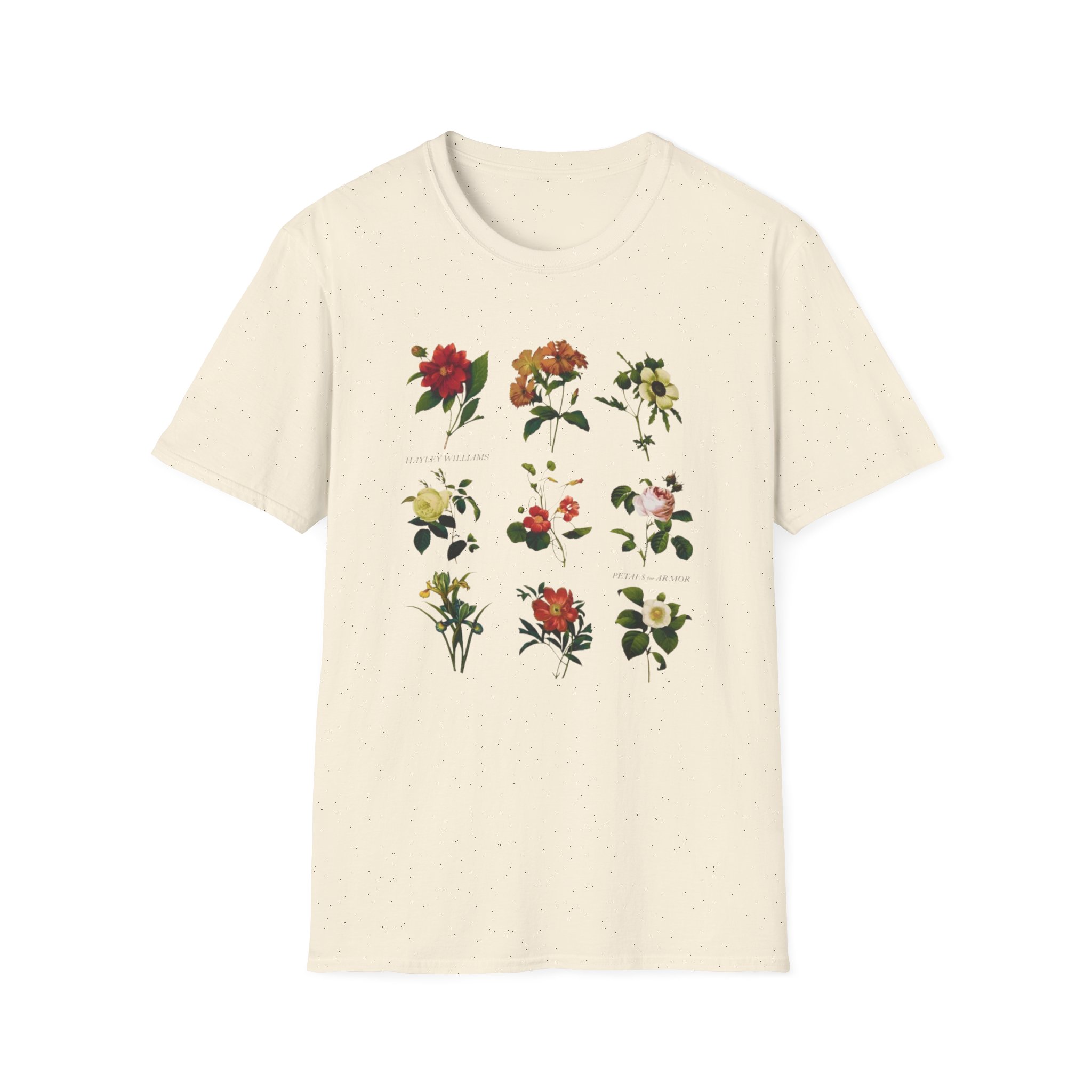Hayley Williams Petals for Armor Floral Girls Unisex Softstyle T-Shirt