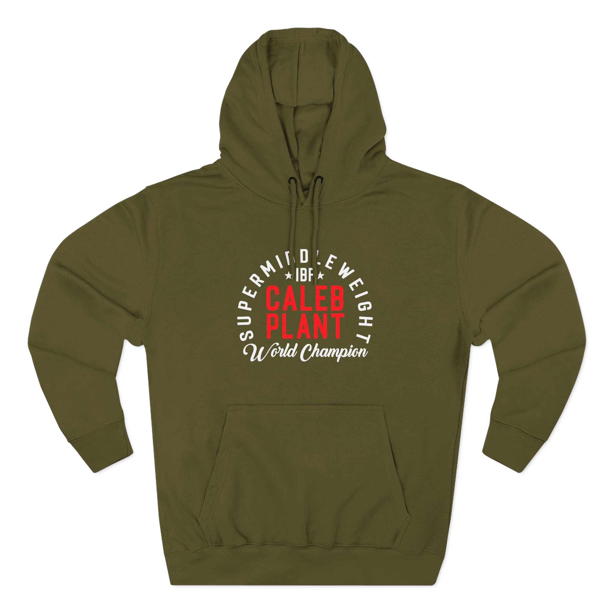 Caleb Plant Nashville Stand Up World Championship Three-Panel Fleece Hoodie