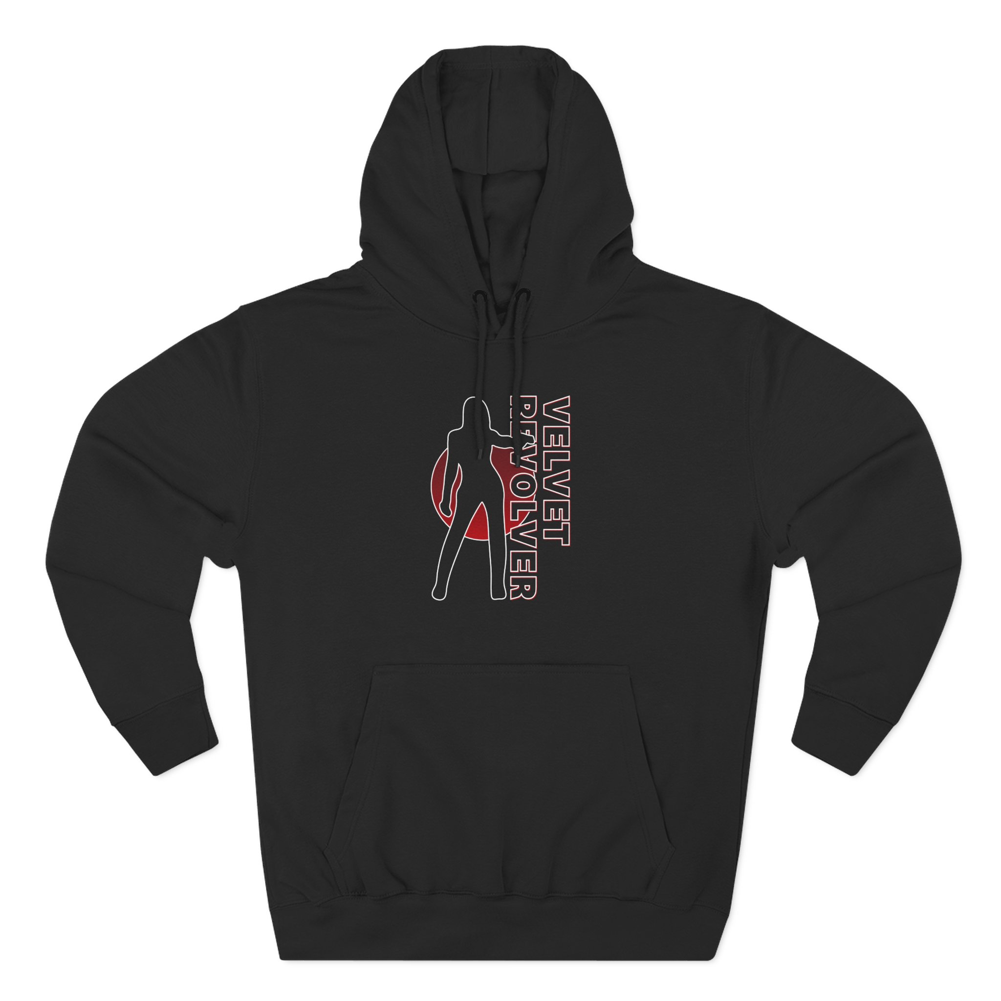 Velvet Revolver Controband Album Cover Three-Panel Fleece Hoodie