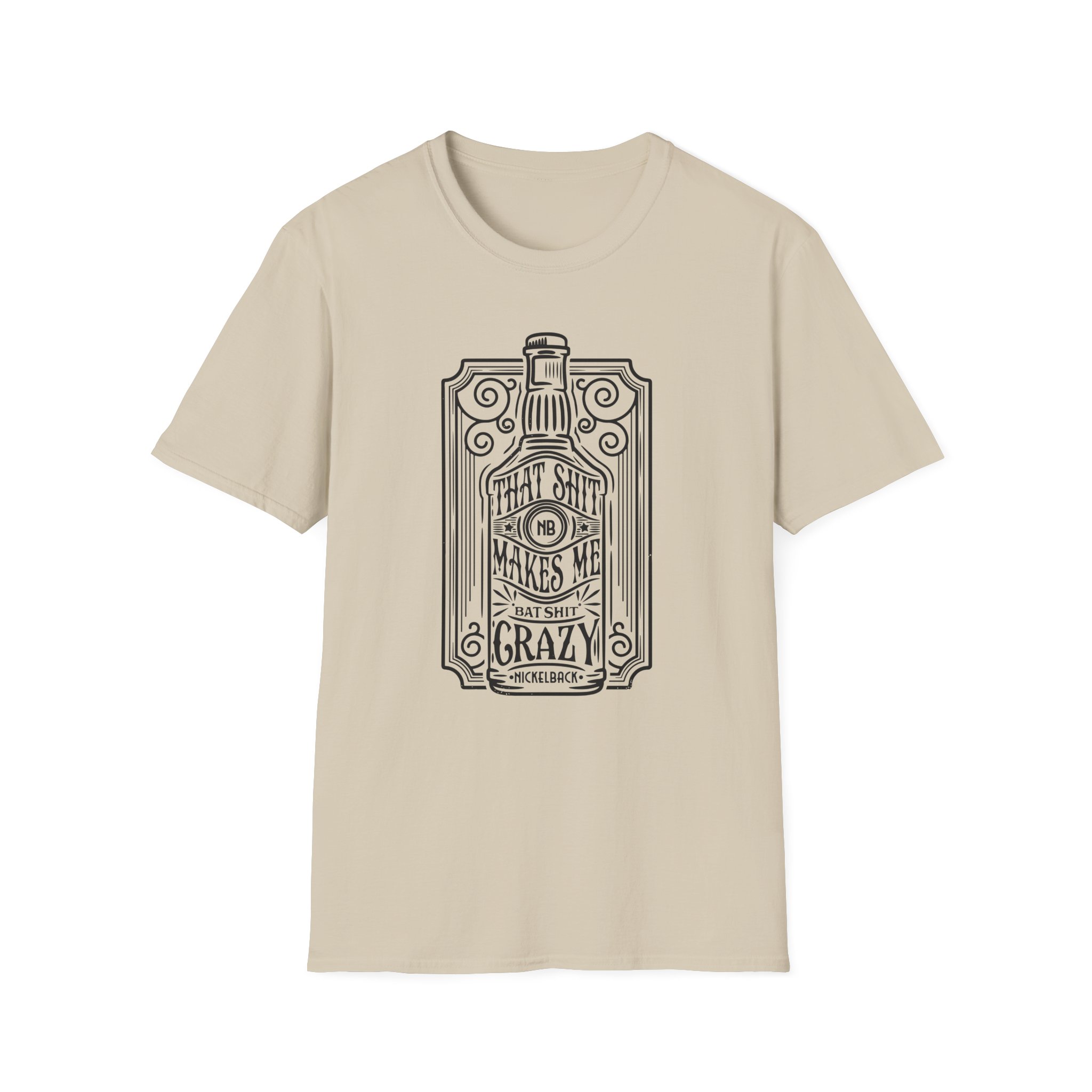 Nickelback Batshit Crazy Unisex Softstyle T-Shirt