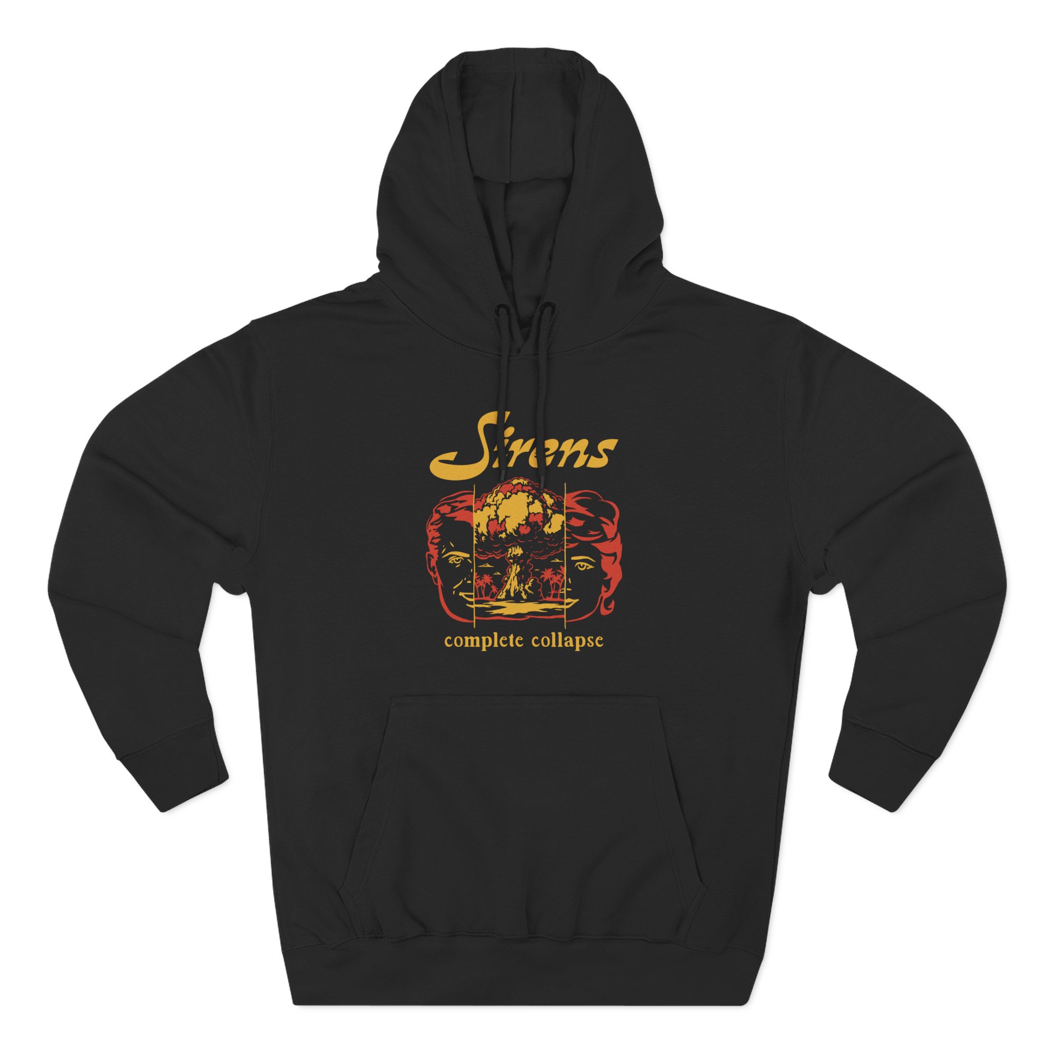 Sleeping With Sirens Complete Collapse Three-Panel Fleece Hoodie