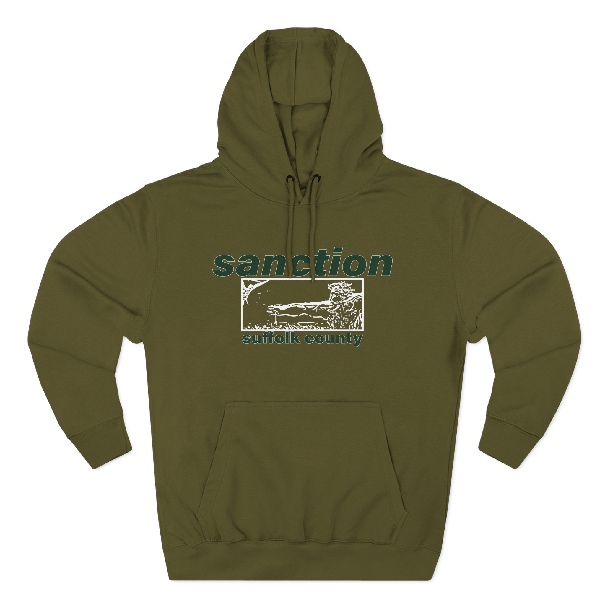 Sanction Suffolk County Three-Panel Fleece Hoodie