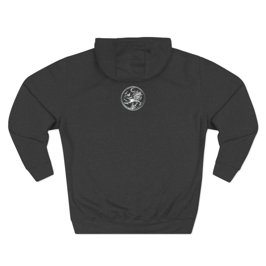 Cradle of Filth Silver Logo Three-Panel Fleece Hoodie