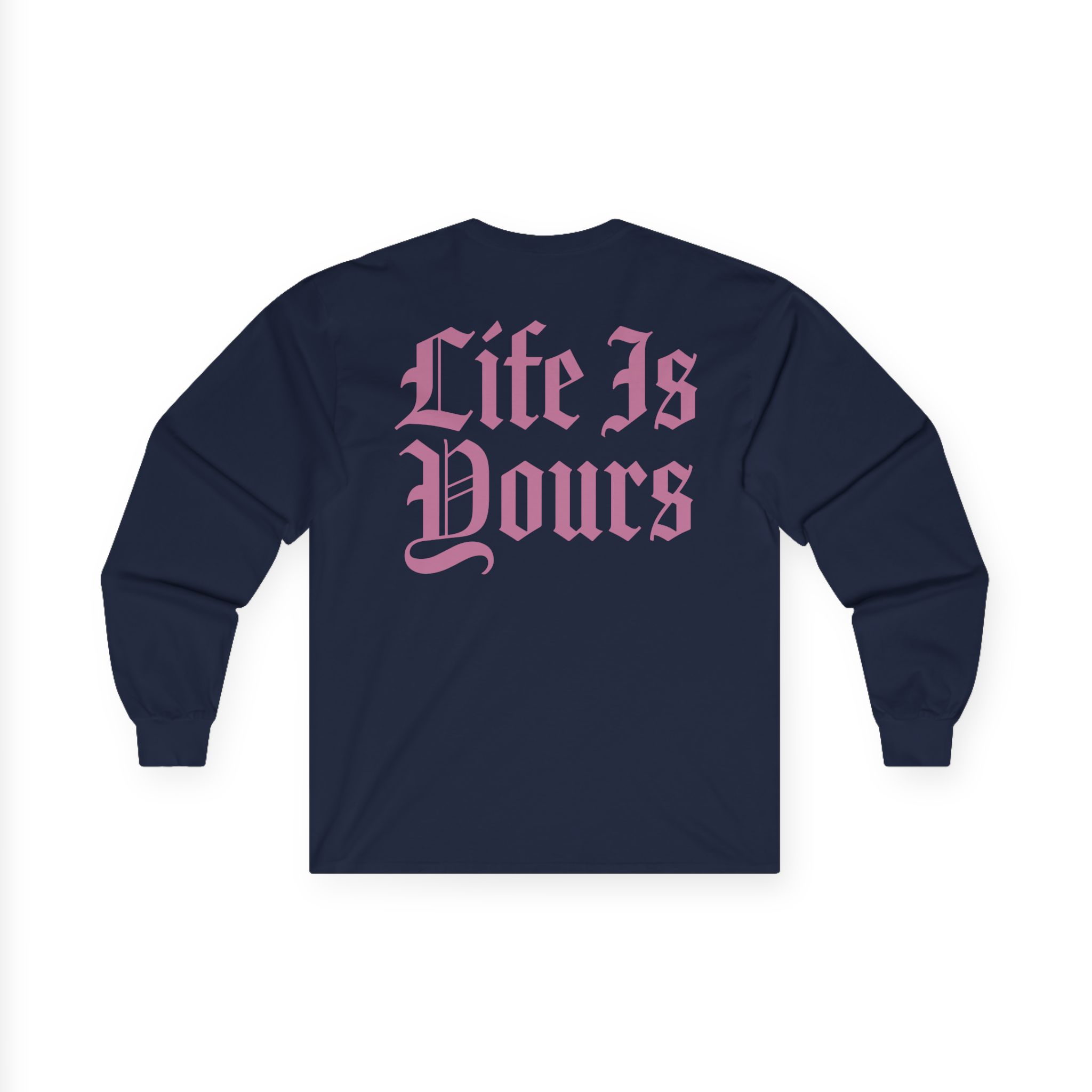 Foals Life is Yours Gothic Logo Unisex Ultra Cotton Long Sleeve Tee