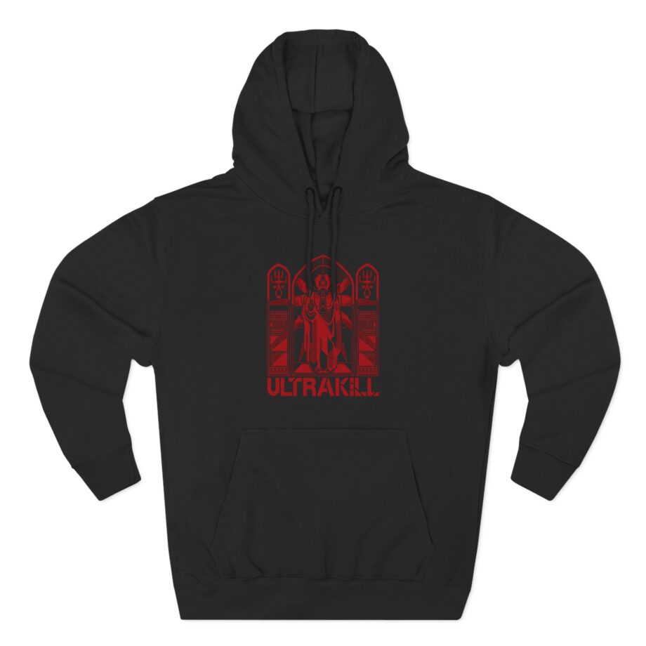 Ultrakill Three-Panel Fleece Hoodie