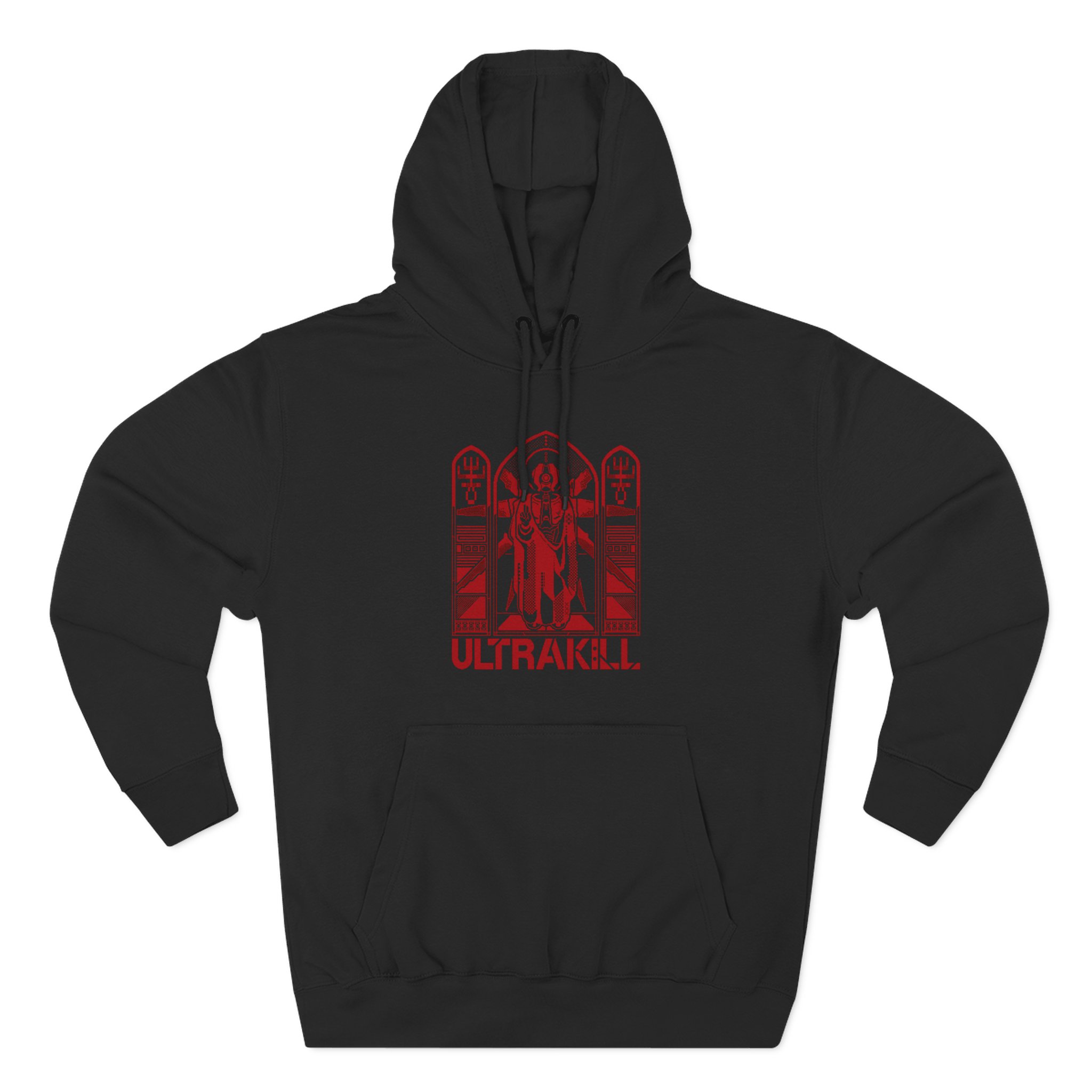 Ultrakill Three-Panel Fleece Hoodie