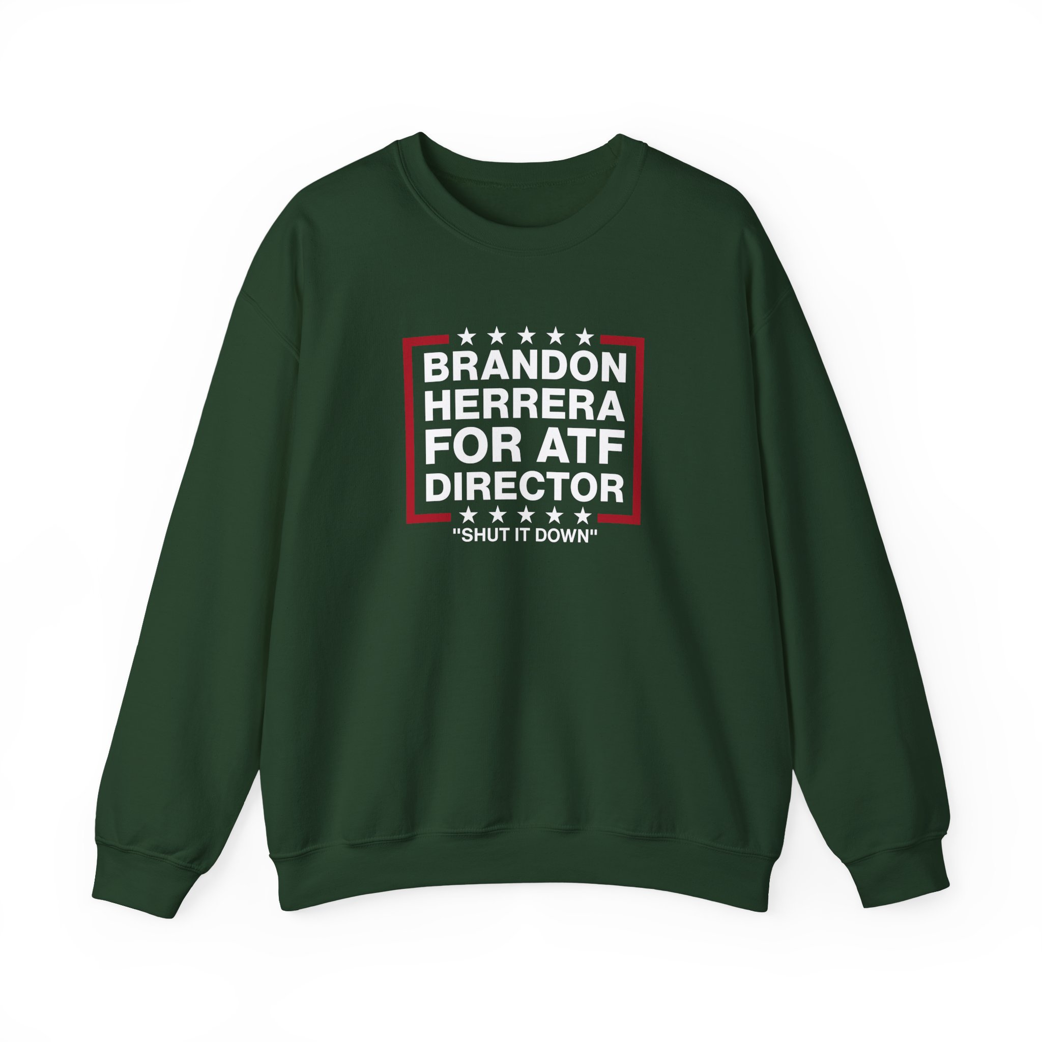 Brandon Herrera Atf Director Unisex Heavy Blendâ„¢ Crewneck Sweatshirt