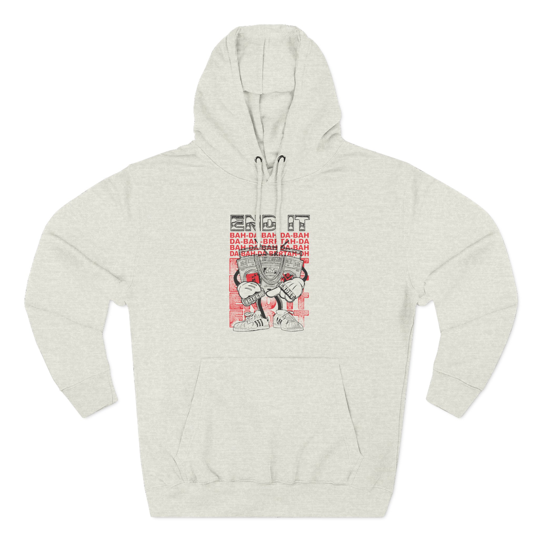 End It Lifer Three-Panel Fleece Hoodie
