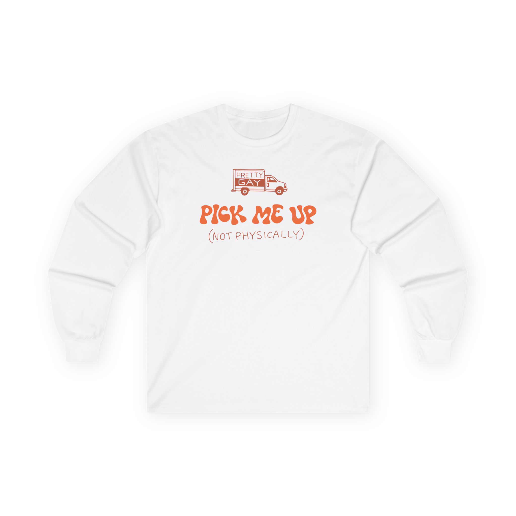 Drawfee Pick Me Up Unisex Ultra Cotton Long Sleeve Tee