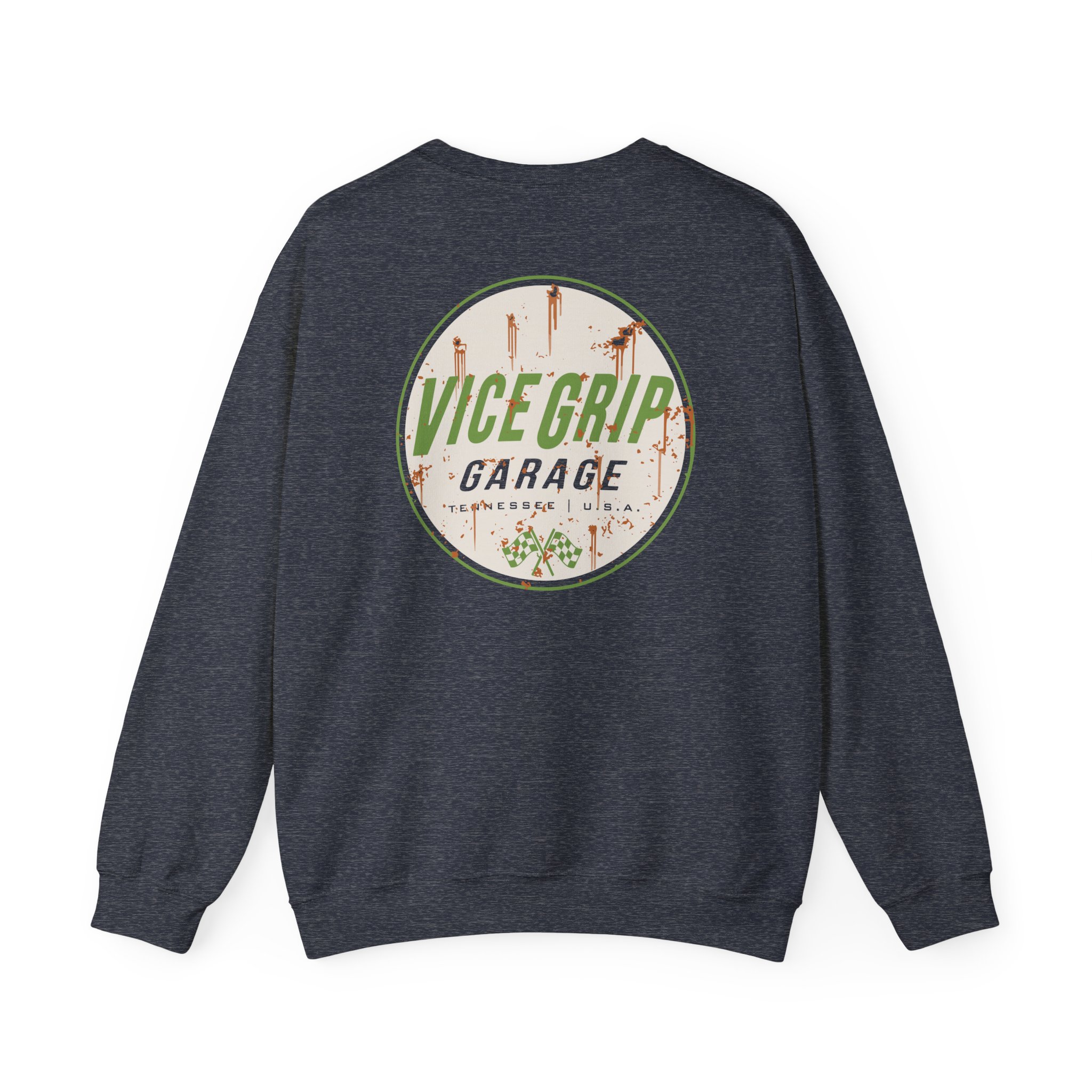 Vicegripgarage Rusty Can Unisex Heavy Blendâ„¢ Crewneck Sweatshirt