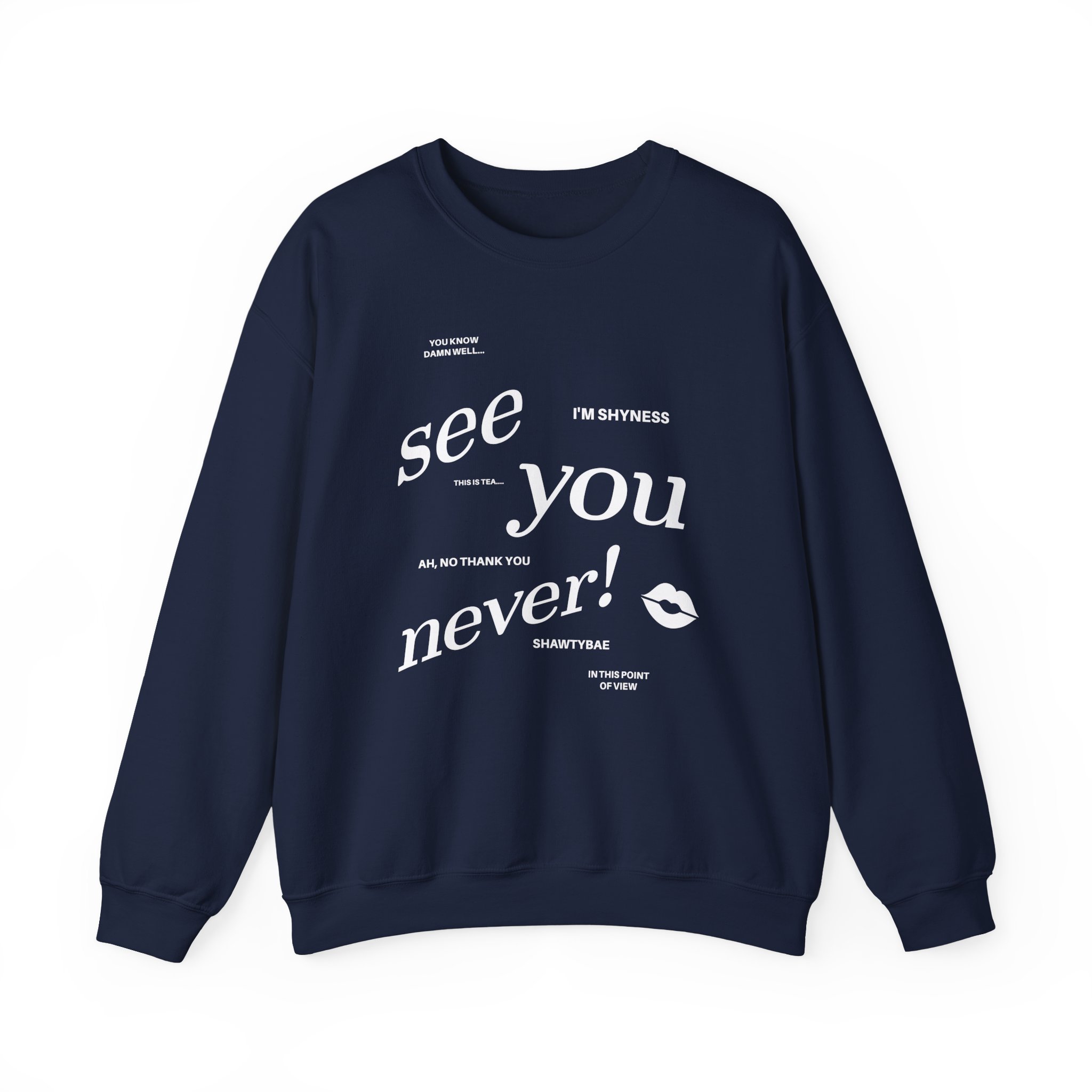 Shawty Bae Diss Gurrr Anniversary Unisex Heavy Blendâ„¢ Crewneck Sweatshirt