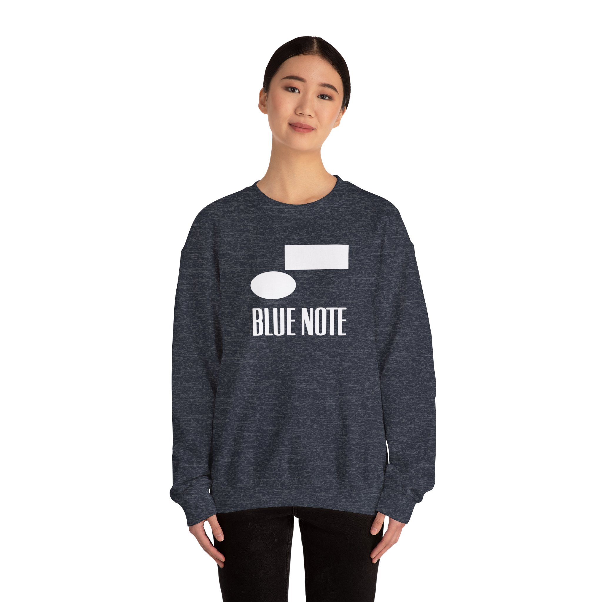Blue Note Records Unisex Heavy Blendâ„¢ Crewneck Sweatshirt