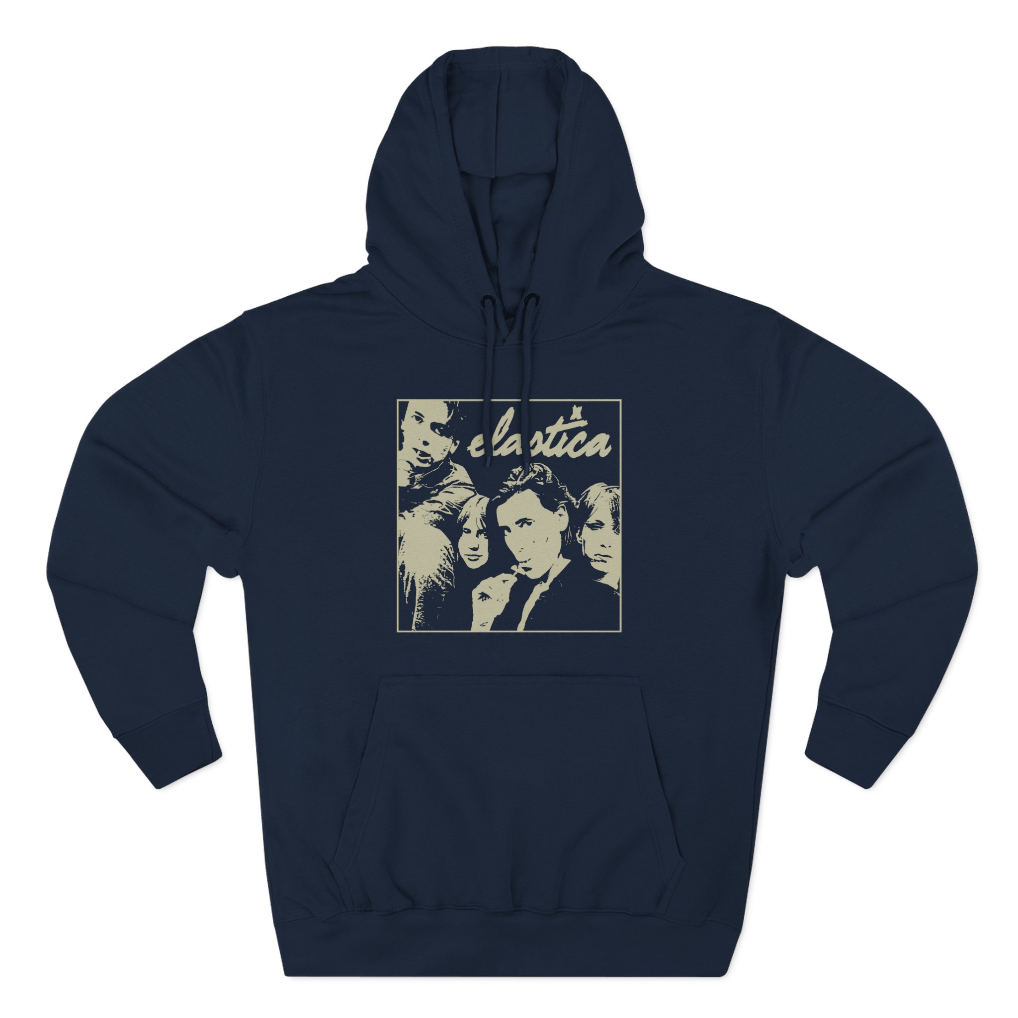Elastica Three-Panel Fleece Hoodie