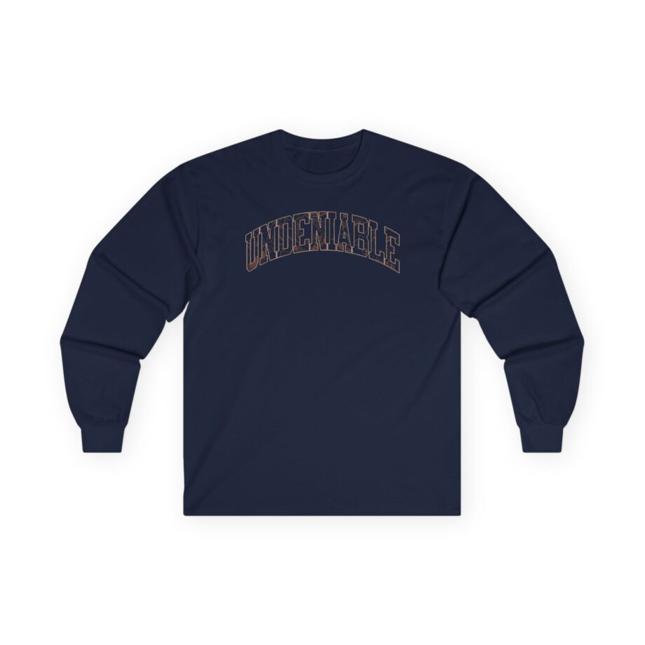 Max Holloway Undeniable Burgundy Unisex Ultra Cotton Long Sleeve Tee