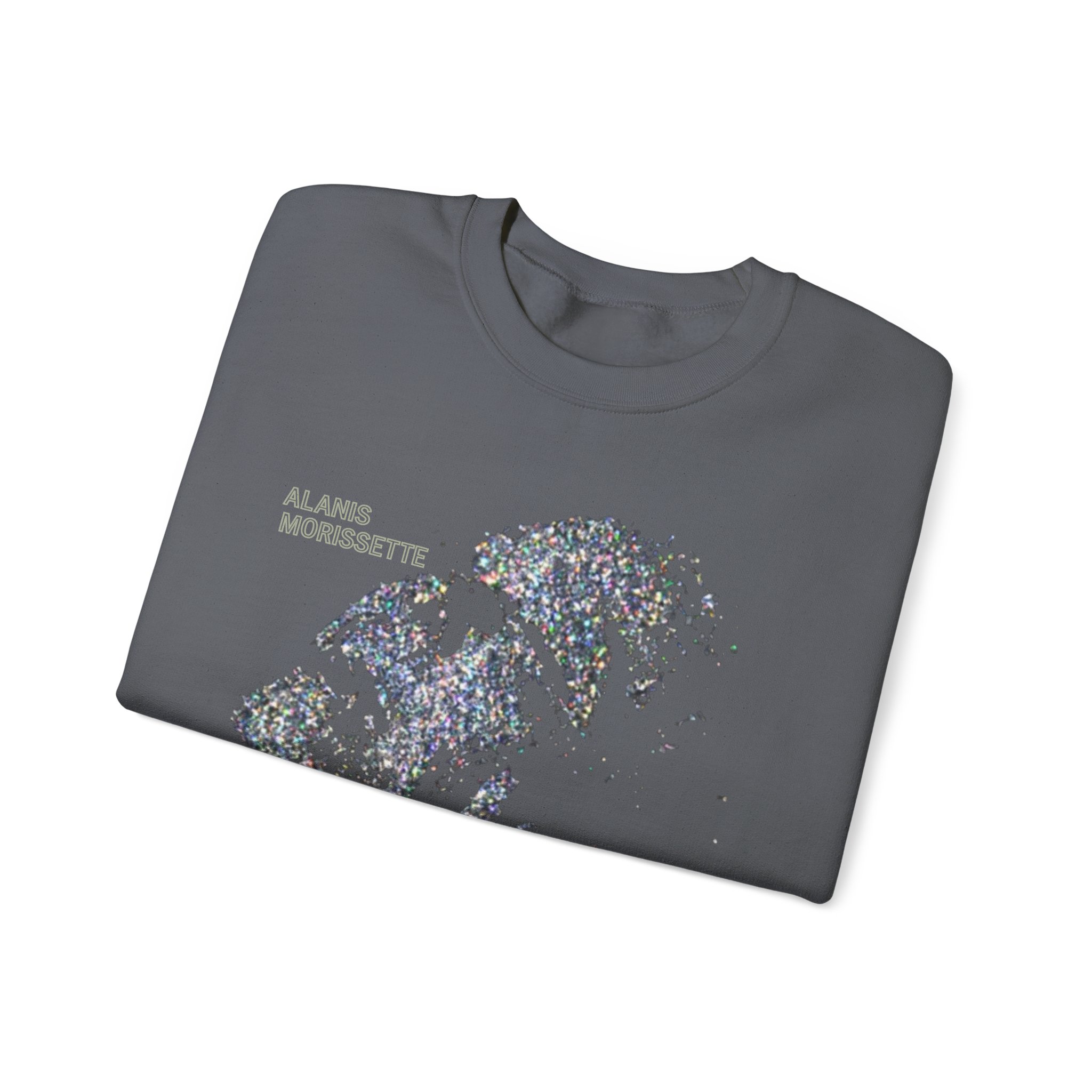 Alanis Morissette Such Pretty Forks Glitter Unisex Heavy Blendâ„¢ Crewneck Sweatshirt