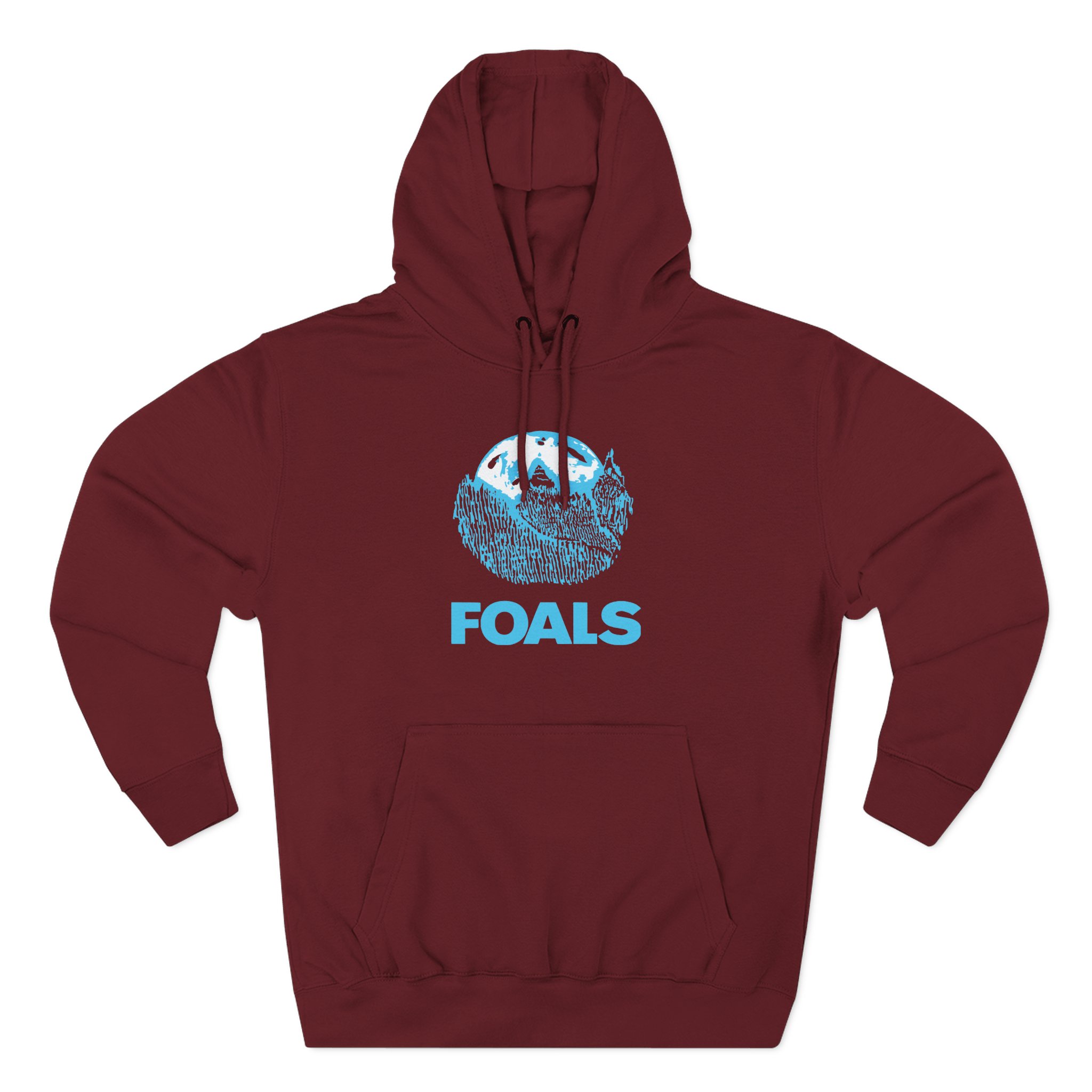 Foals Full Moon Logo Three-Panel Fleece Hoodie