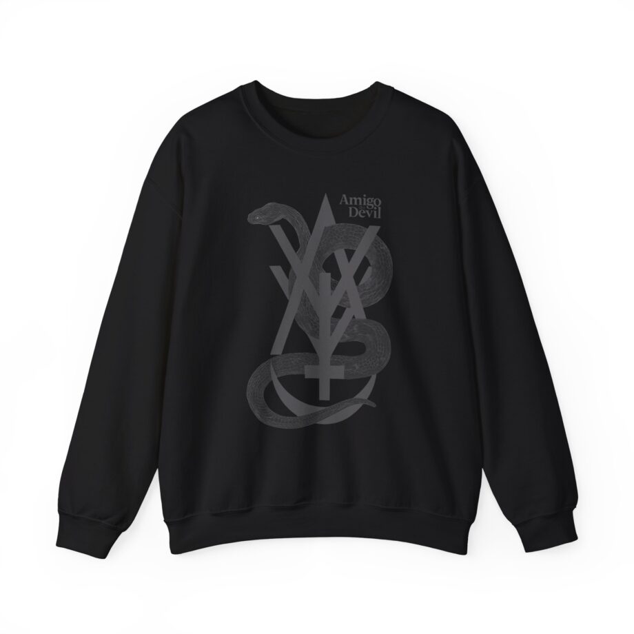 Amigo the Devil Snake Unisex Heavy Blend™ Crewneck Sweatshirt