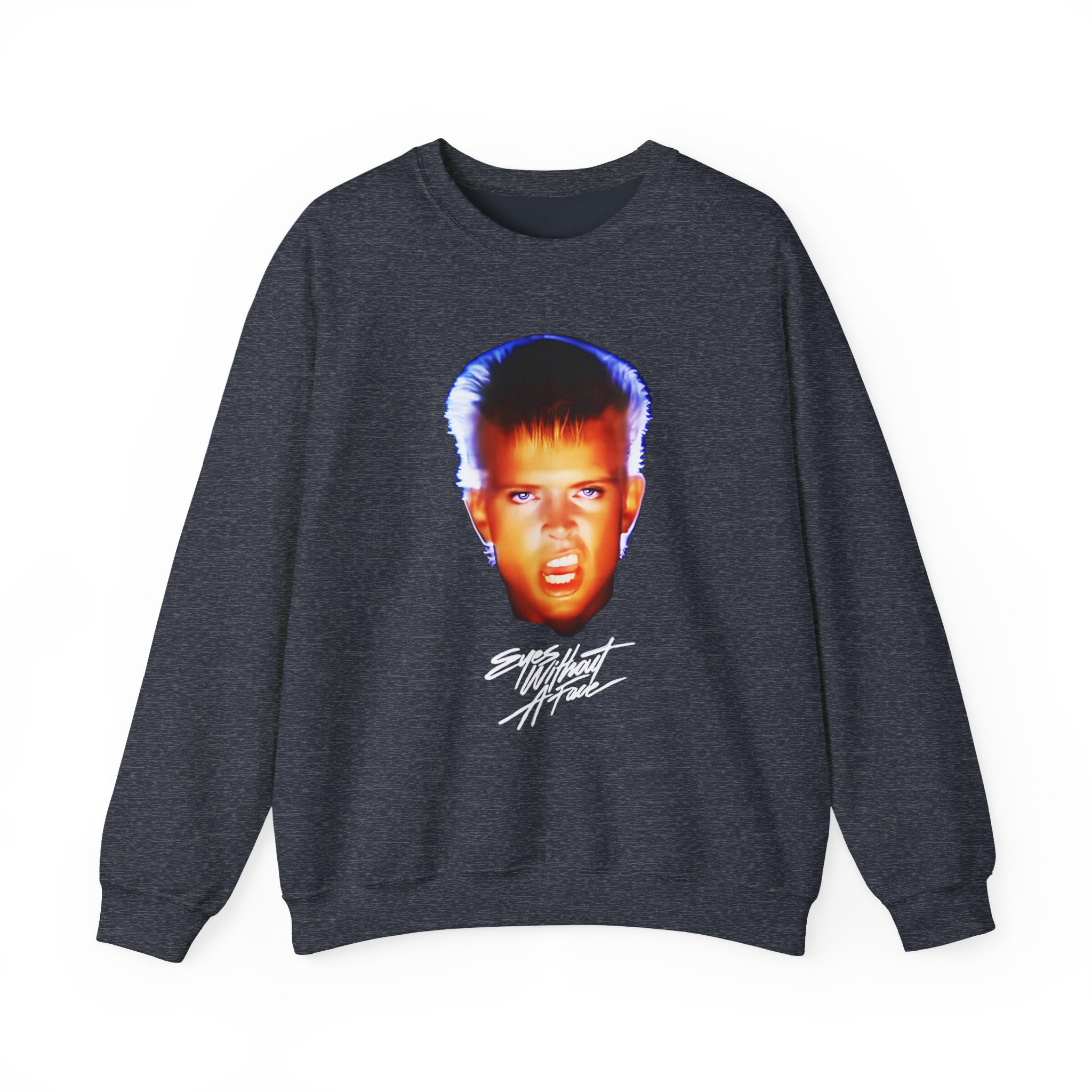 Billy Idol Eyes Without a Face Photo Unisex Heavy Blendâ„¢ Crewneck Sweatshirt