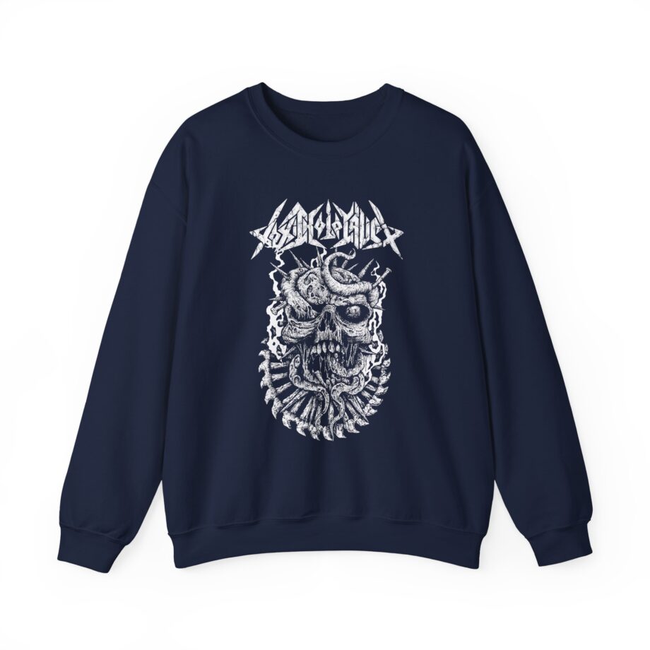 Toxic Holocaust Skull Unisex Heavy Blend™ Crewneck Sweatshirt