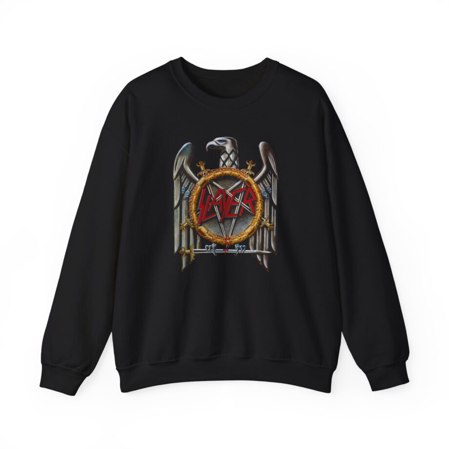 Slayer Silver Eagle Unisex Heavy Blend™ Crewneck Sweatshirt