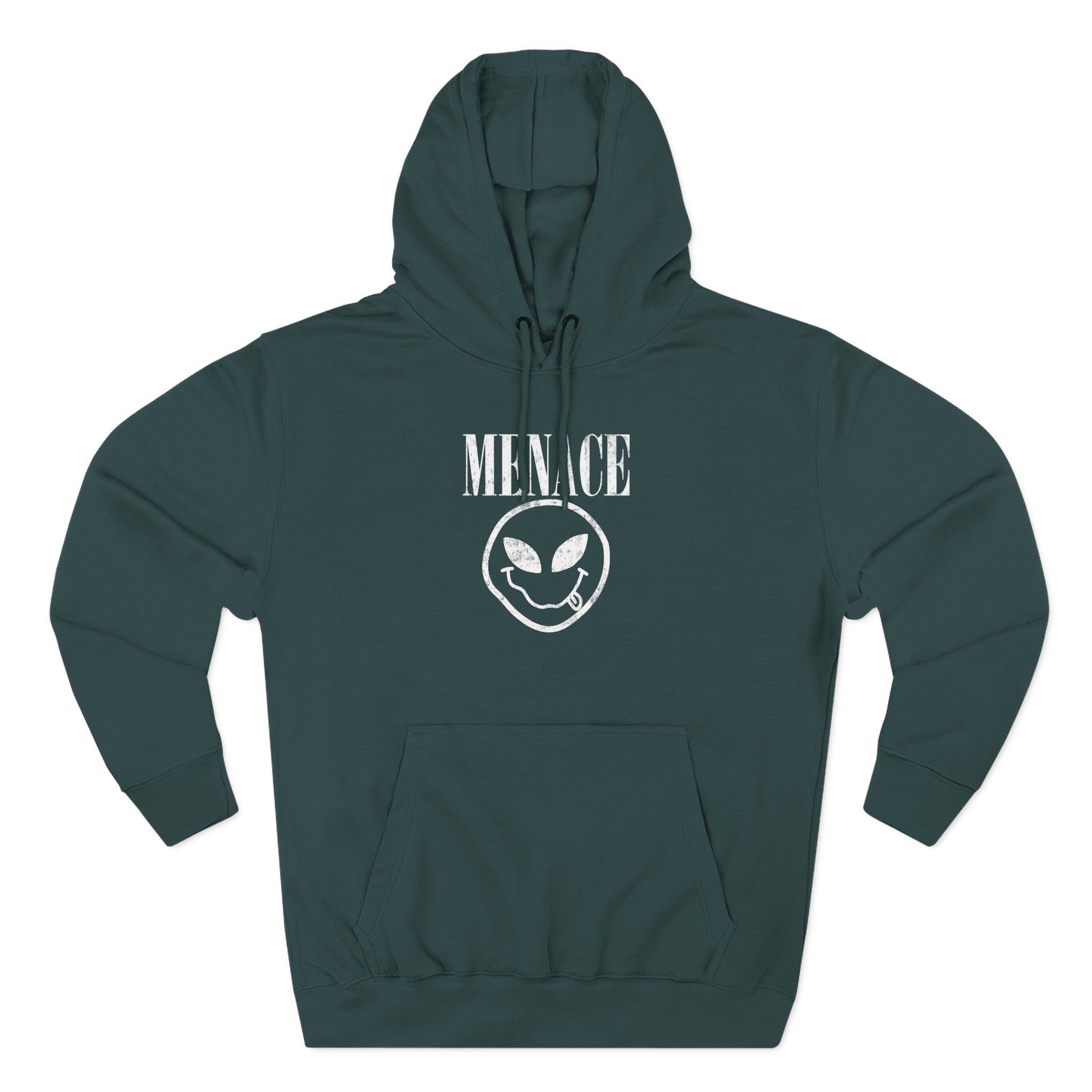 Kanel Joseph Smiley Menace Three-Panel Fleece Hoodie