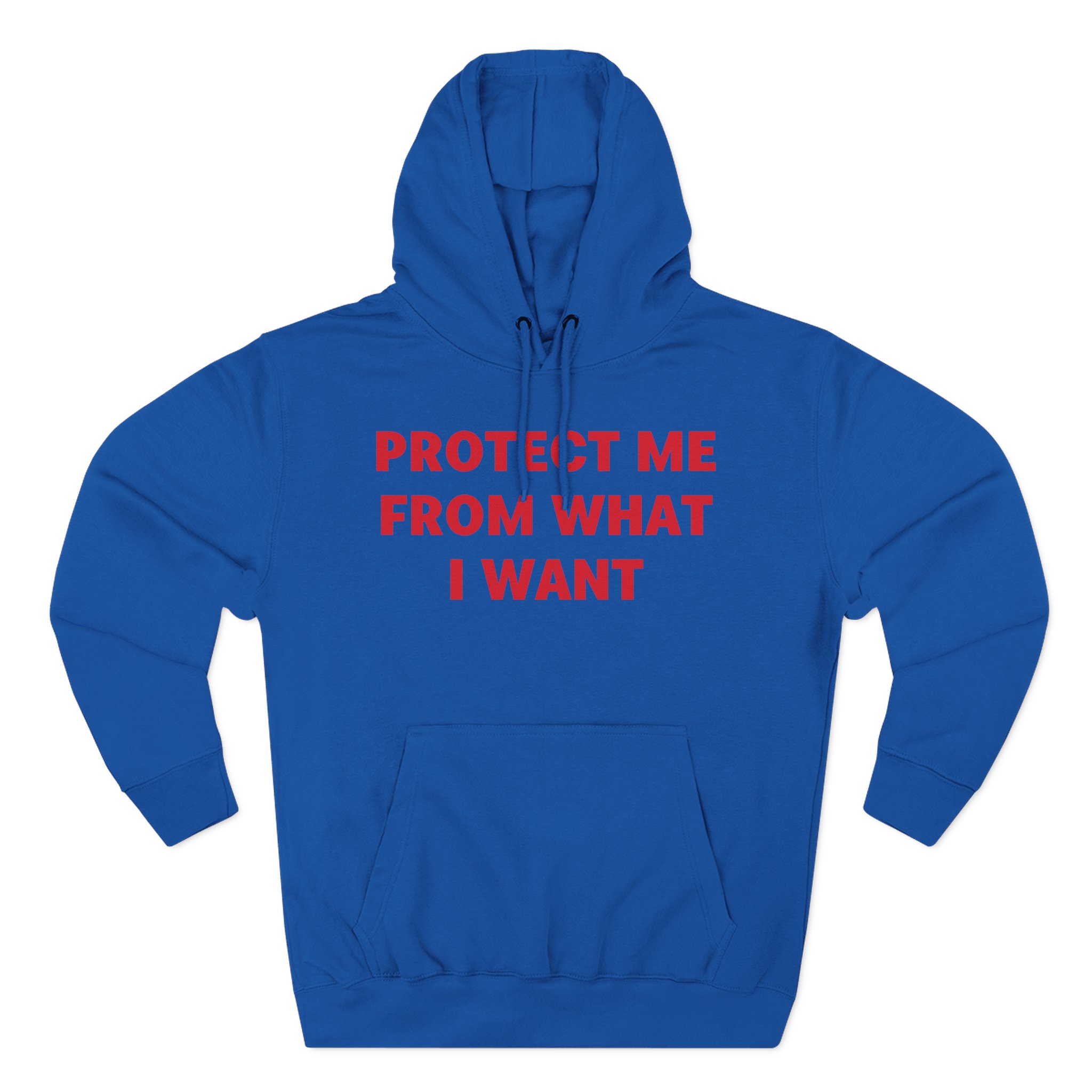 Jenny Holzer Protect Me From What I Want Three-Panel Fleece Hoodie