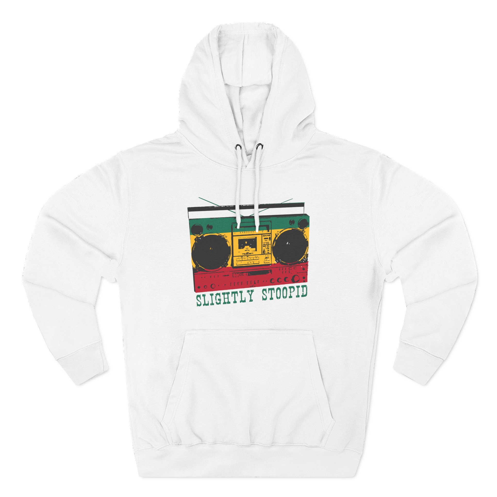 Slightly Stoopid Ghetto Blaster Raglan Three-Panel Fleece Hoodie