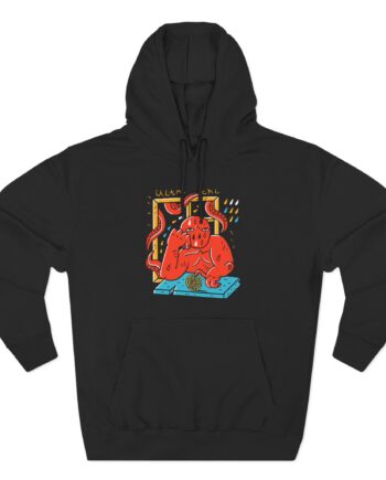 Oxxxymiron Three-Panel Fleece Hoodie