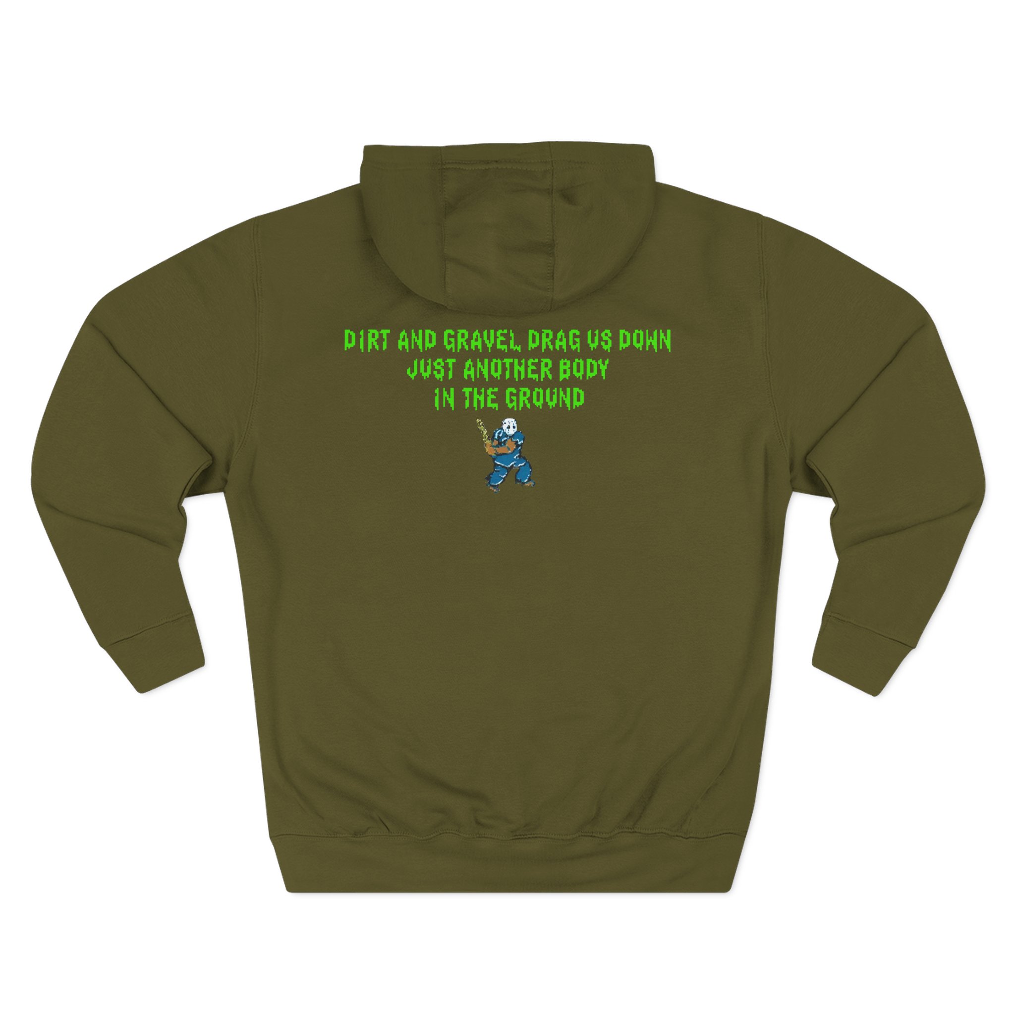 The Acacia Strain Splatterhouse Three-Panel Fleece Hoodie