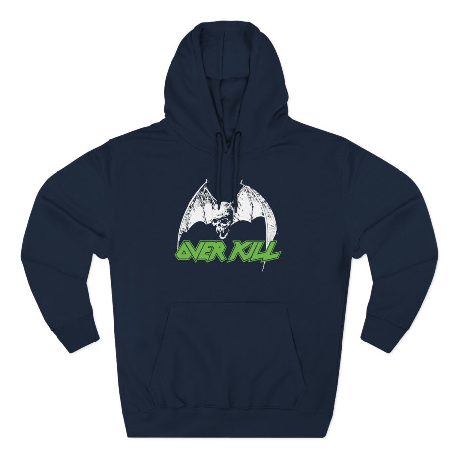 Overkill Welcome to the Gutter Raglan Three-Panel Fleece Hoodie