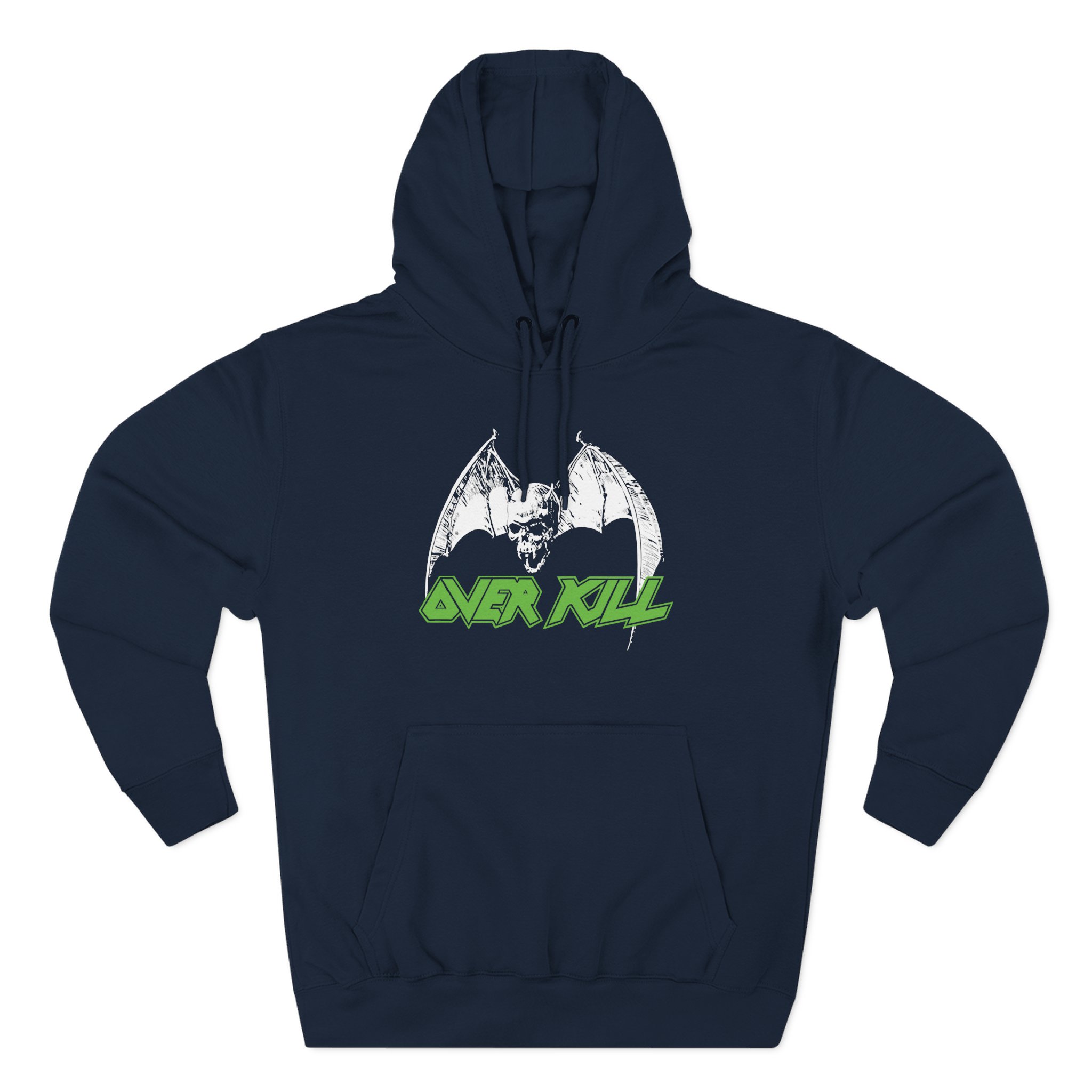Overkill Welcome to the Gutter Raglan Three-Panel Fleece Hoodie