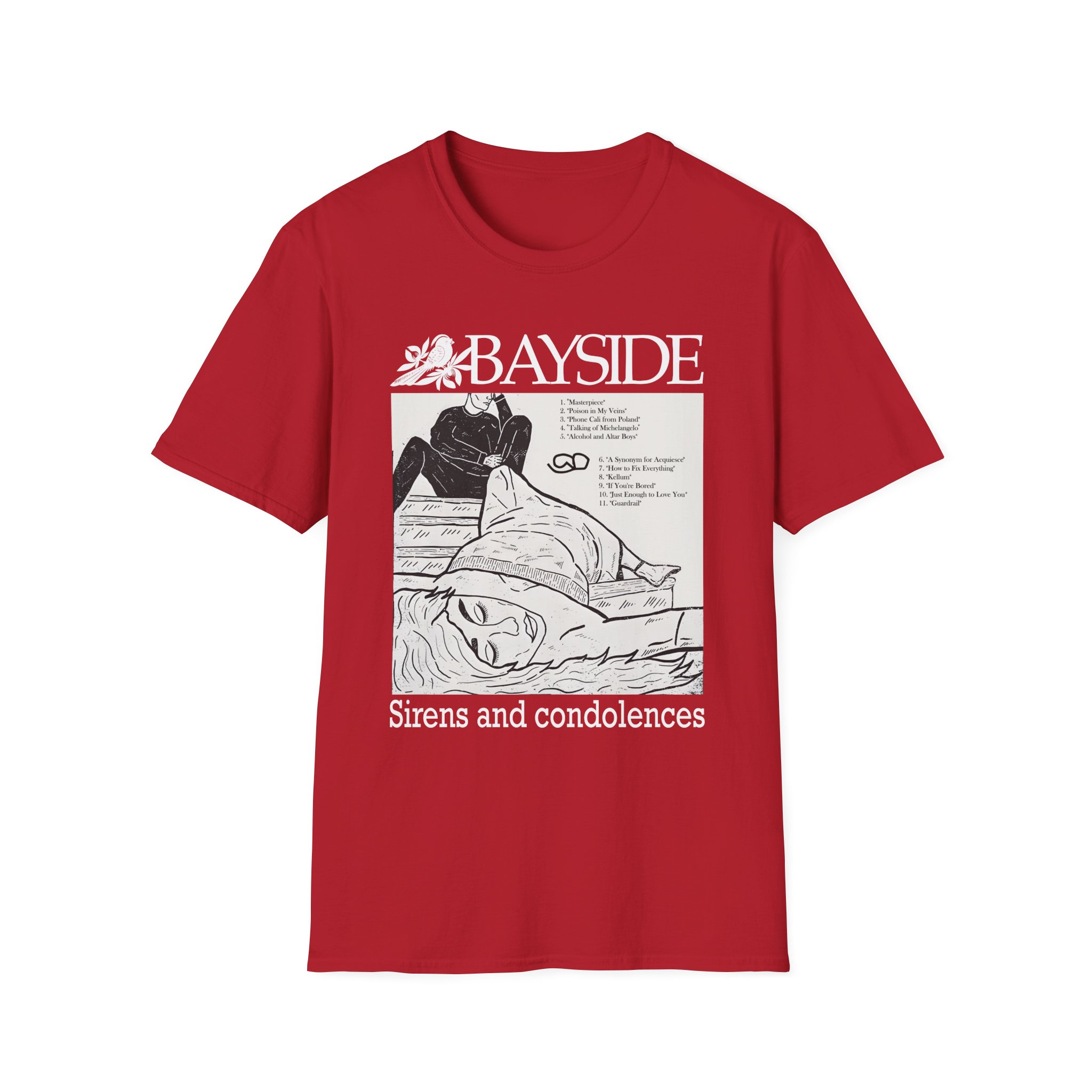 Bayside Sirens and Condolences Unisex Softstyle T-Shirt