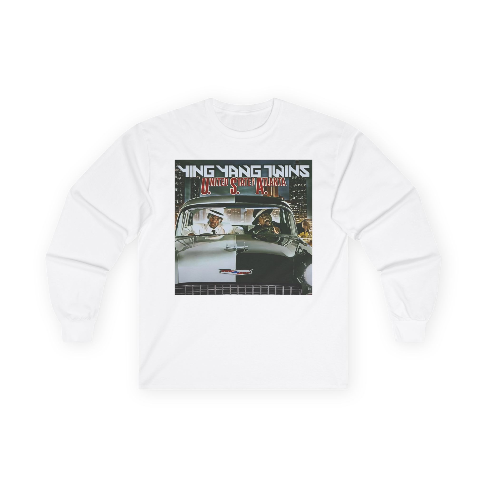 Ying Yang Twins United State Of Atlanta Album Cover Unisex Ultra Cotton Long Sleeve Tee