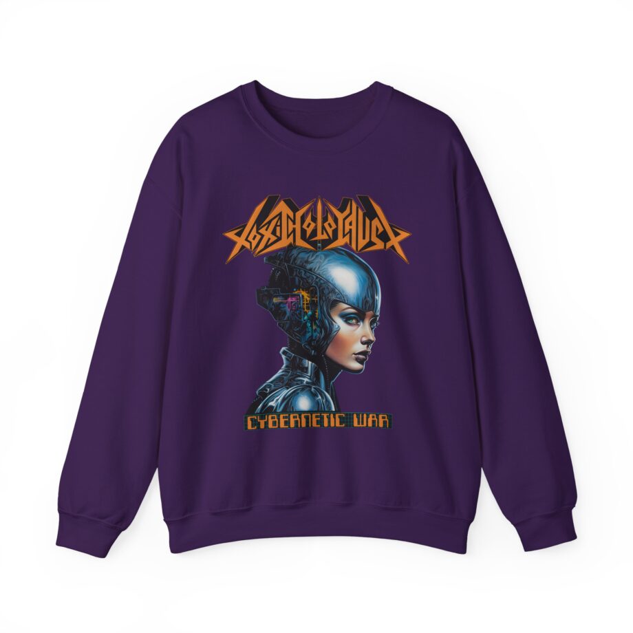 Toxic Holocaust Cybernetic War Unisex Heavy Blend™ Crewneck Sweatshirt